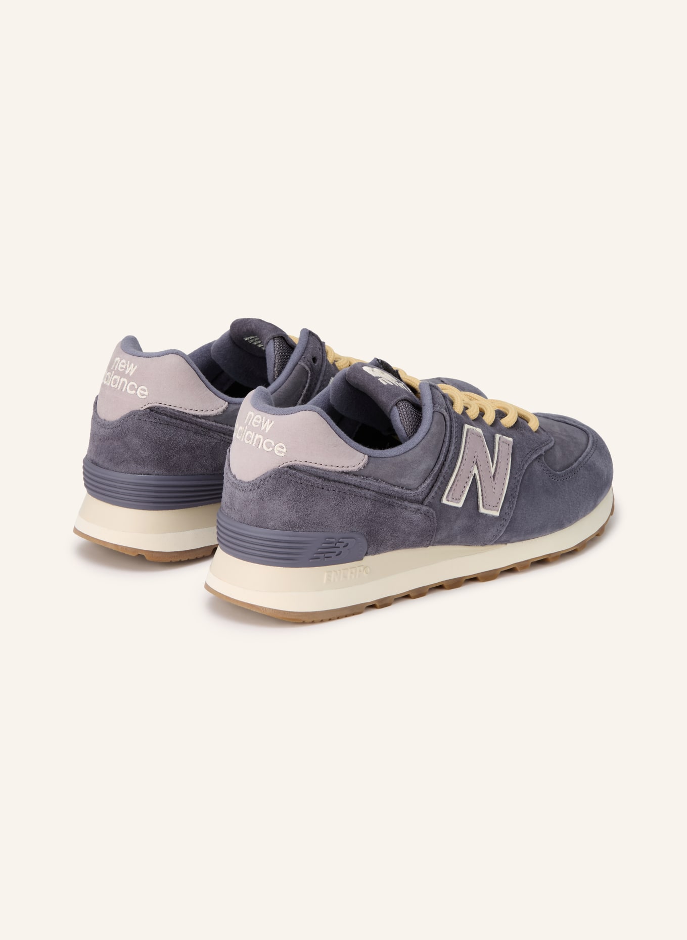 new balance Tenisky 574: ŠEDÁ / ČERNOŠEDÁ