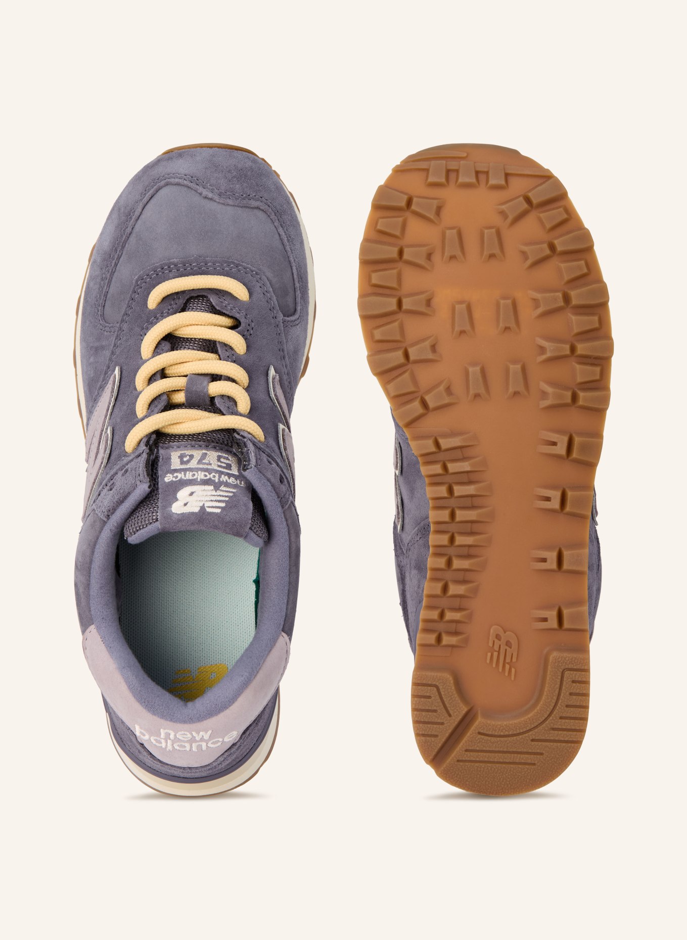 new balance Tenisky 574: ŠEDÁ / ČERNOŠEDÁ