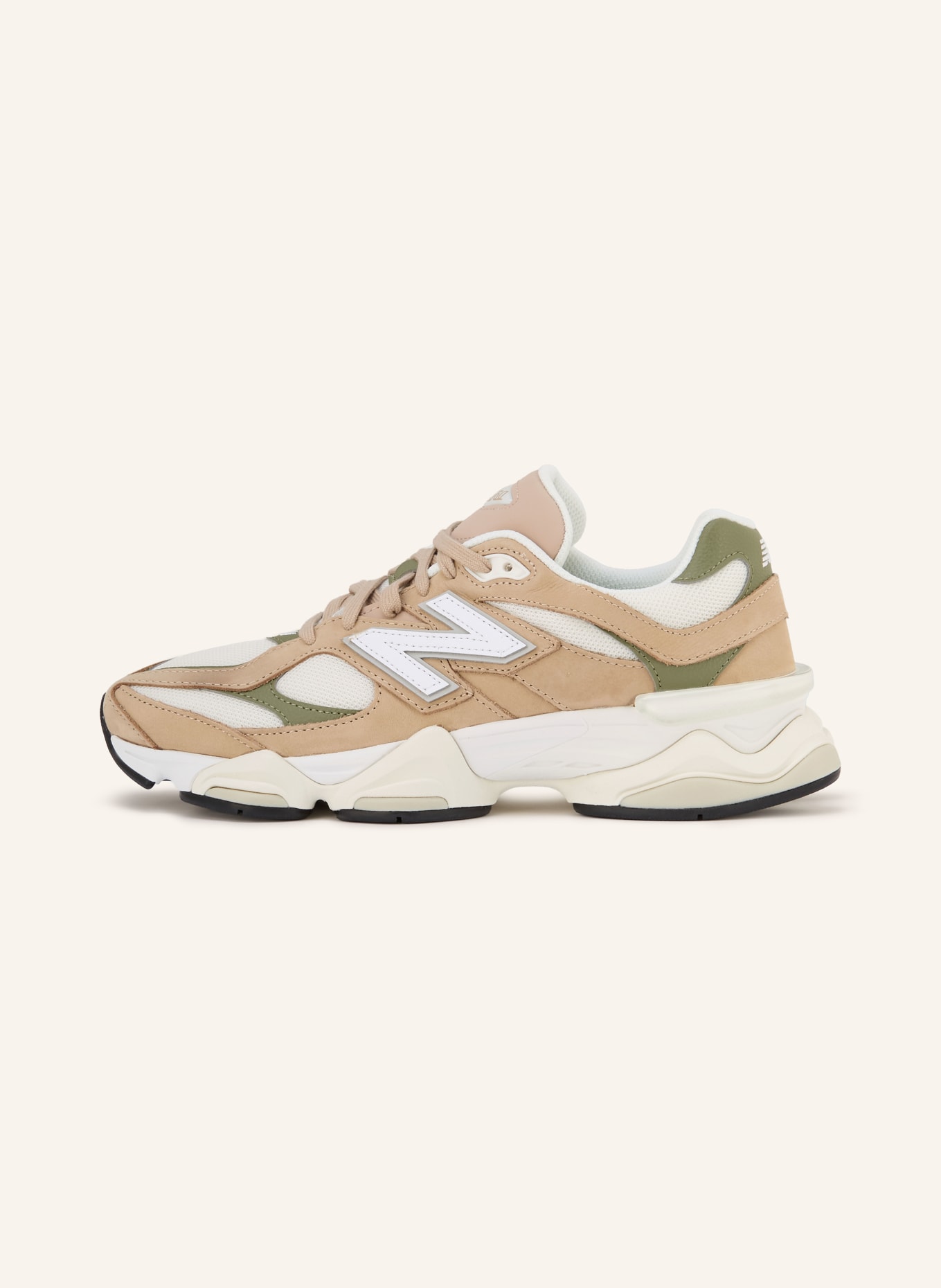 new balance Sneaker 9060: BEIGE / GREEN / WHITE