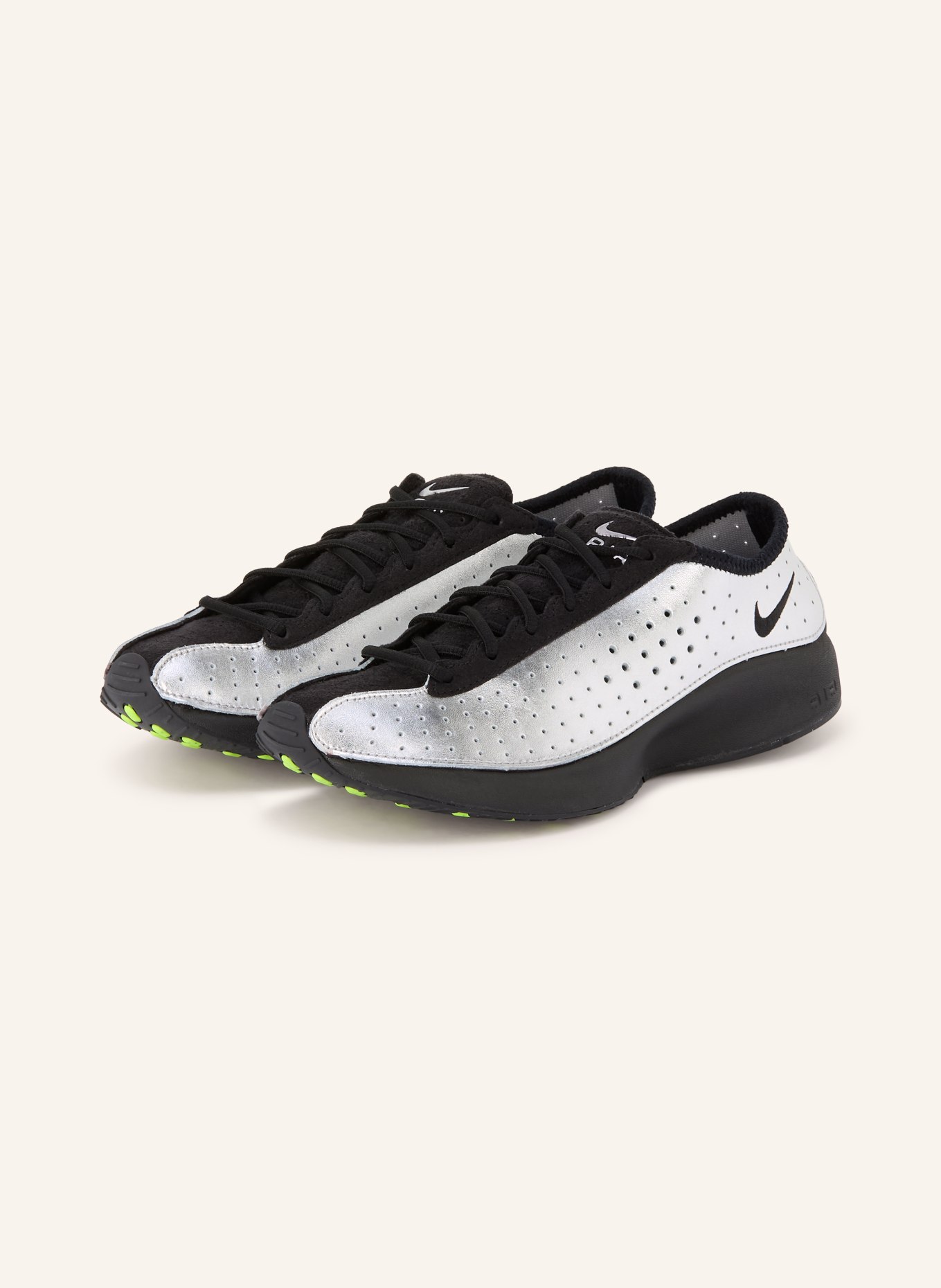 Nike Sneaker AIR SUPERFLY: SCHWARZ / SILBER