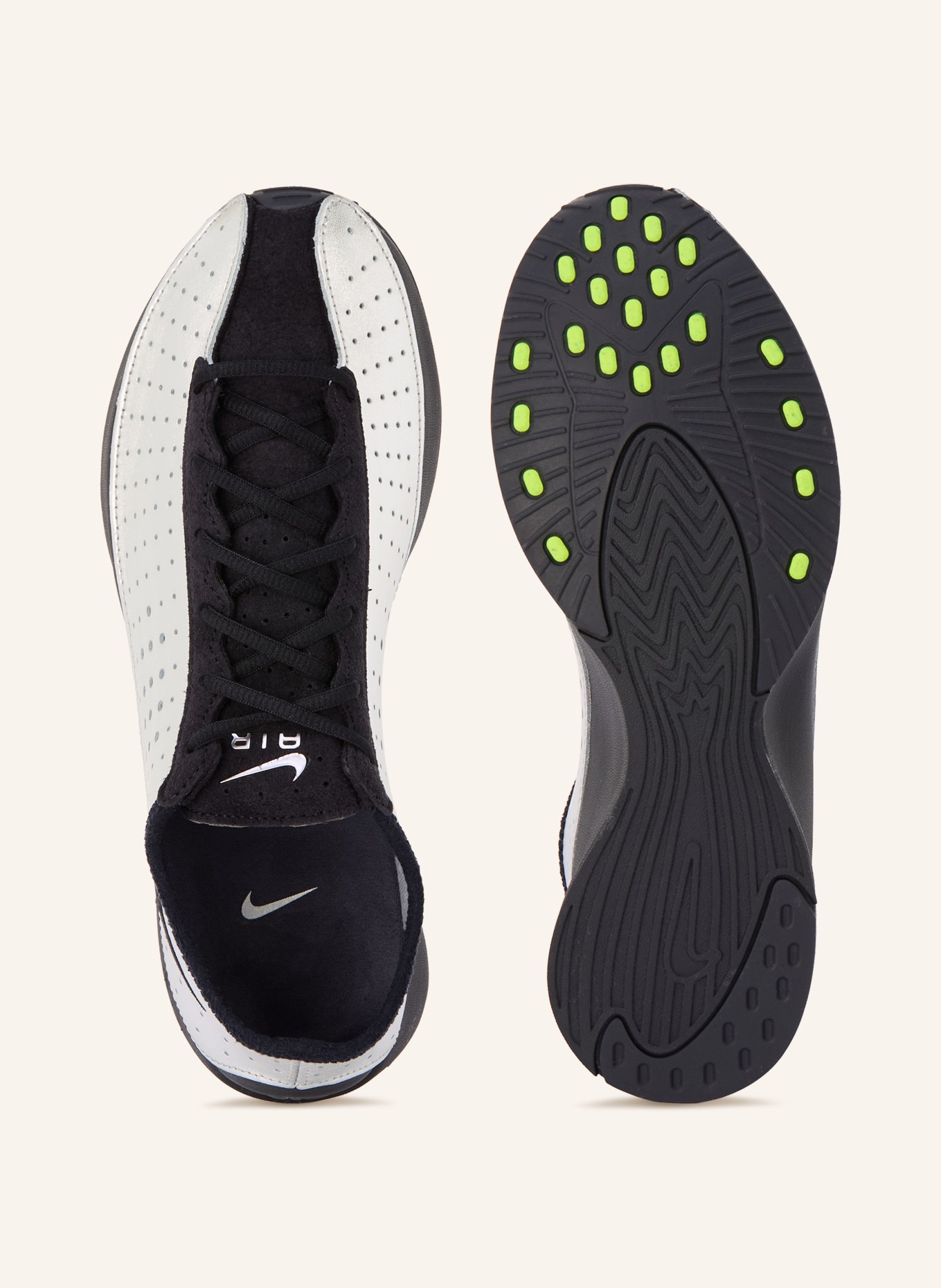 Nike Sneaker AIR SUPERFLY: SCHWARZ / SILBER