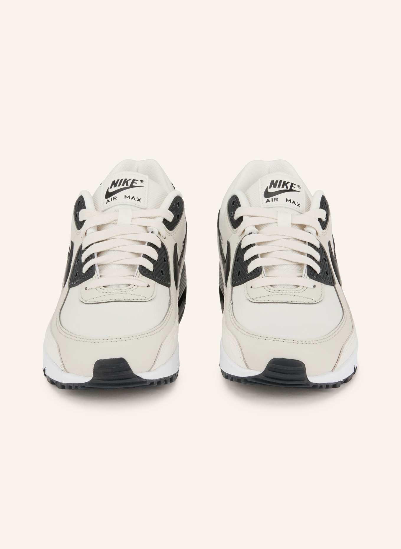 Nike Sneaker AIR MAX 90: WEISS / SCHWARZ