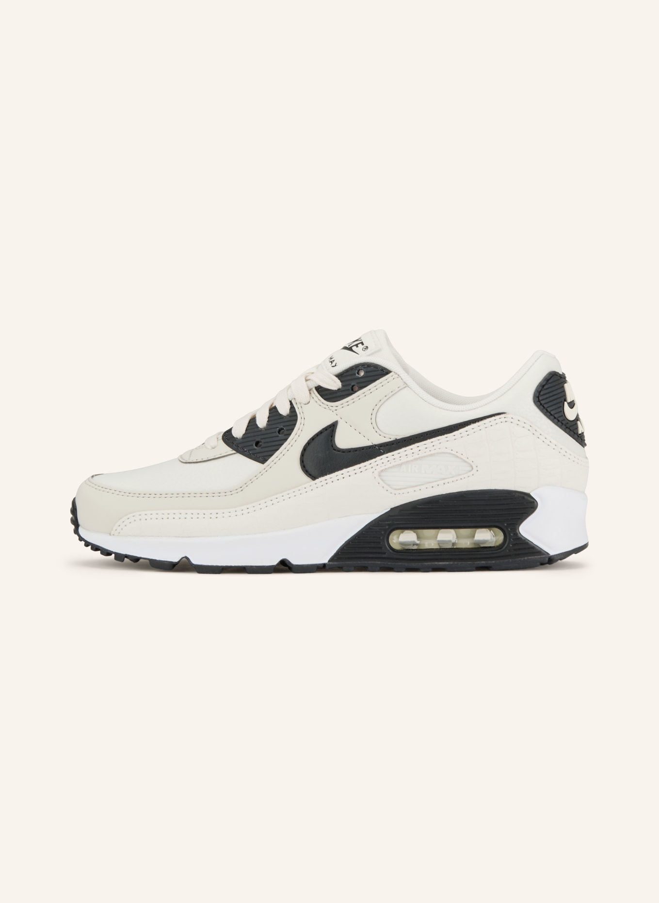 Nike Sneaker AIR MAX 90: WEISS / SCHWARZ