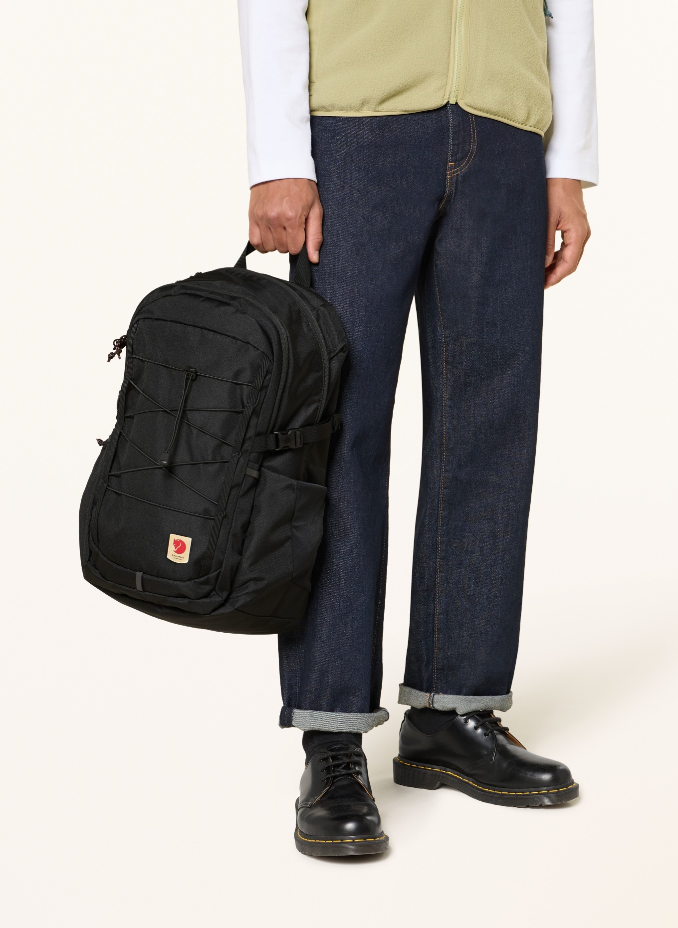FJÄLLRÄVEN Sac à dos SKULE 28 l avec compartiment pour ordinateur portable: NOIR