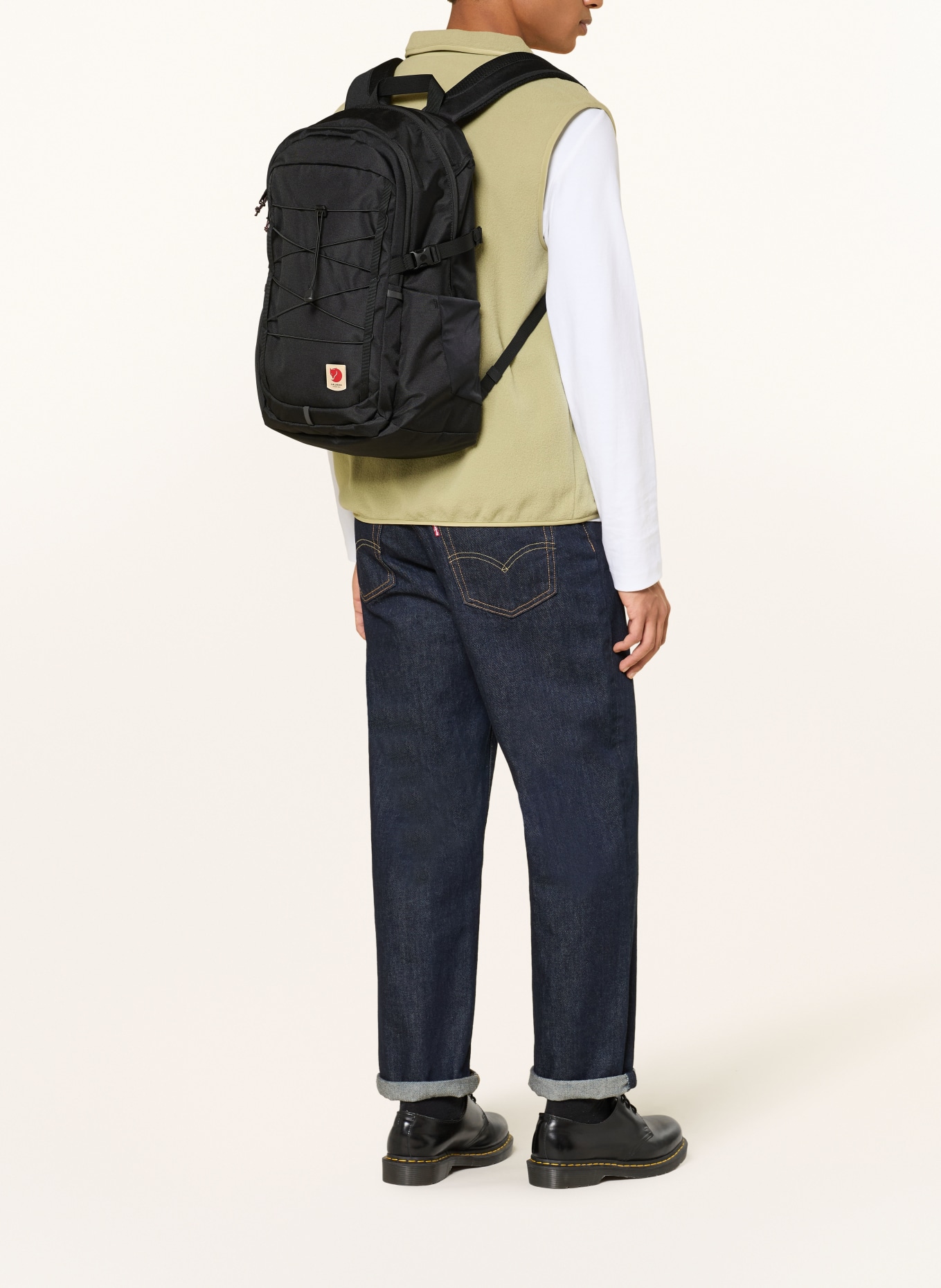 FJÄLLRÄVEN Sac à dos SKULE 28 l avec compartiment pour ordinateur portable: NOIR