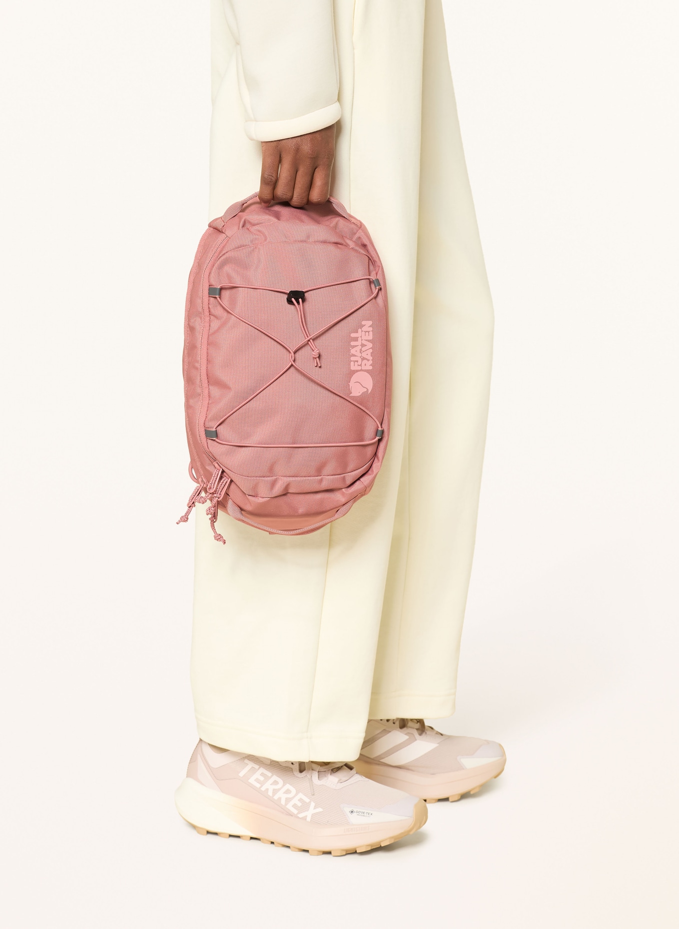 FJÄLLRÄVEN Schoudertas SKULE: VIEUX ROSE