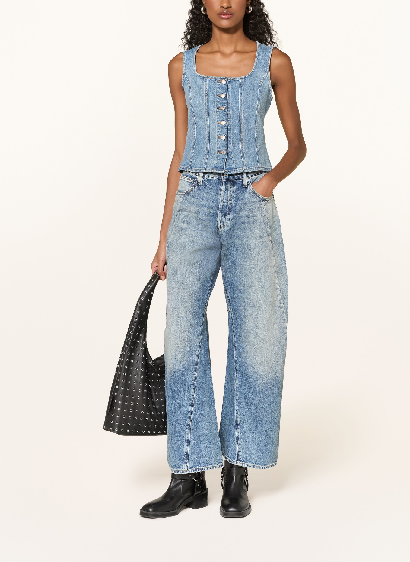 G-Star Džíny s širokými nohavicemi CONTOR 3D: J075 vintage seaside