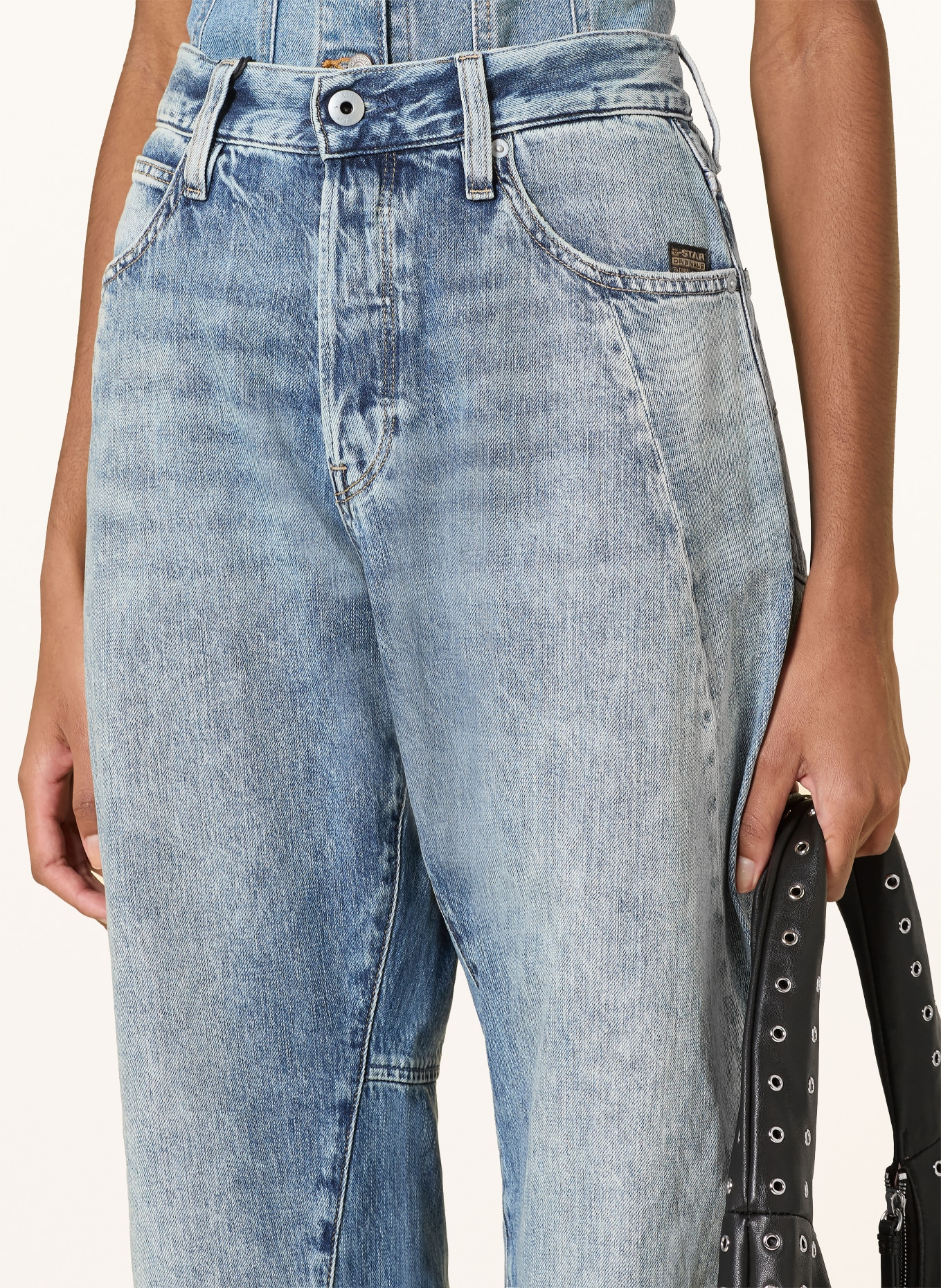 G-Star Džíny s širokými nohavicemi CONTOR 3D: J075 vintage seaside