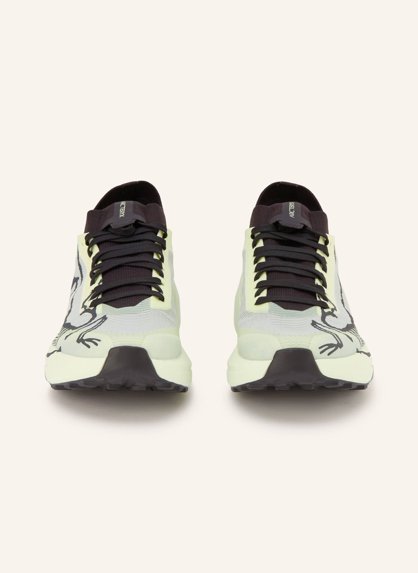 ARC'TERYX Trailrunning-Schuhe SYLAN 2: HELLGELB / SCHWARZ