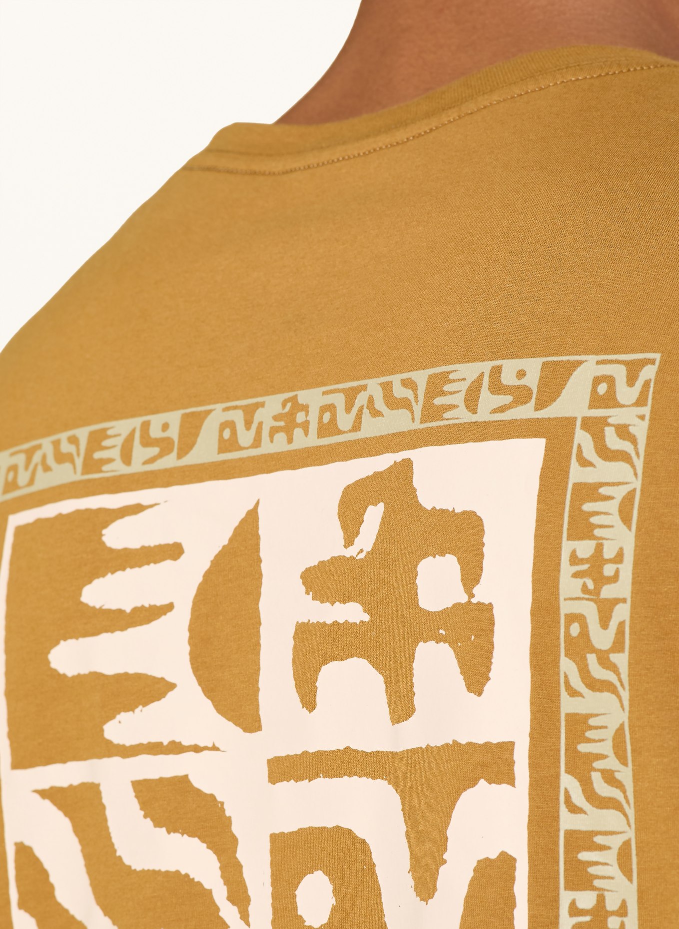 patagonia Tričko: KOŇAKOVÁ / SVĚTLE ZELENÁ / BÍLÁ