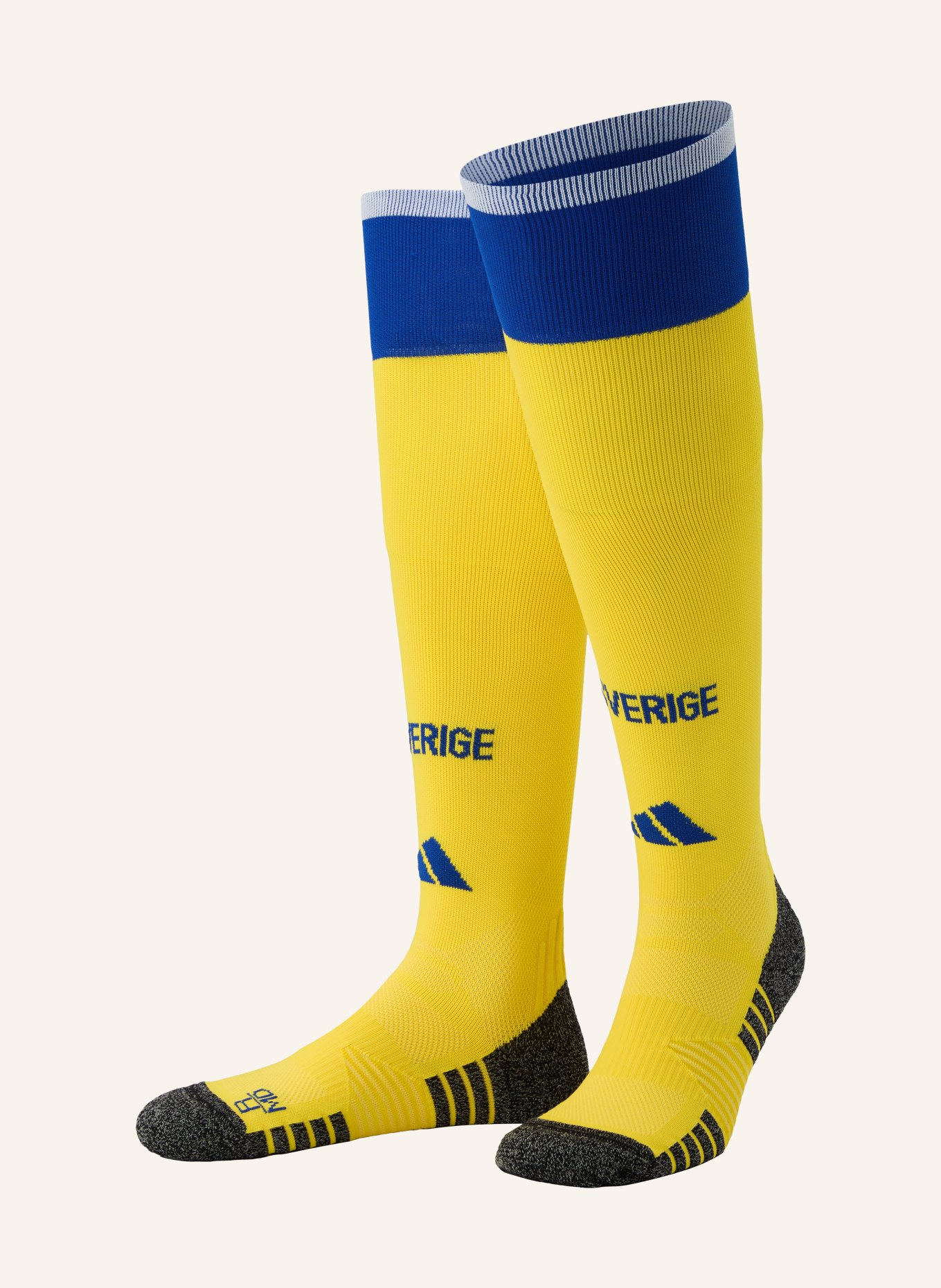 adidas Chaussettes SUÈDE 25 DOMICILE: JAUNE / BLEU FONCÉ