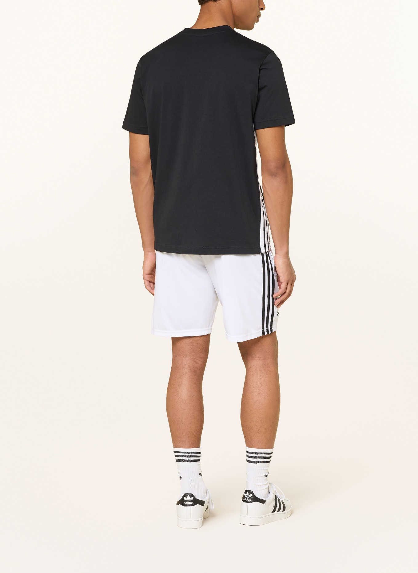 adidas Auswärtstrikothose BELGIEN 26: WEISS / SCHWARZ
