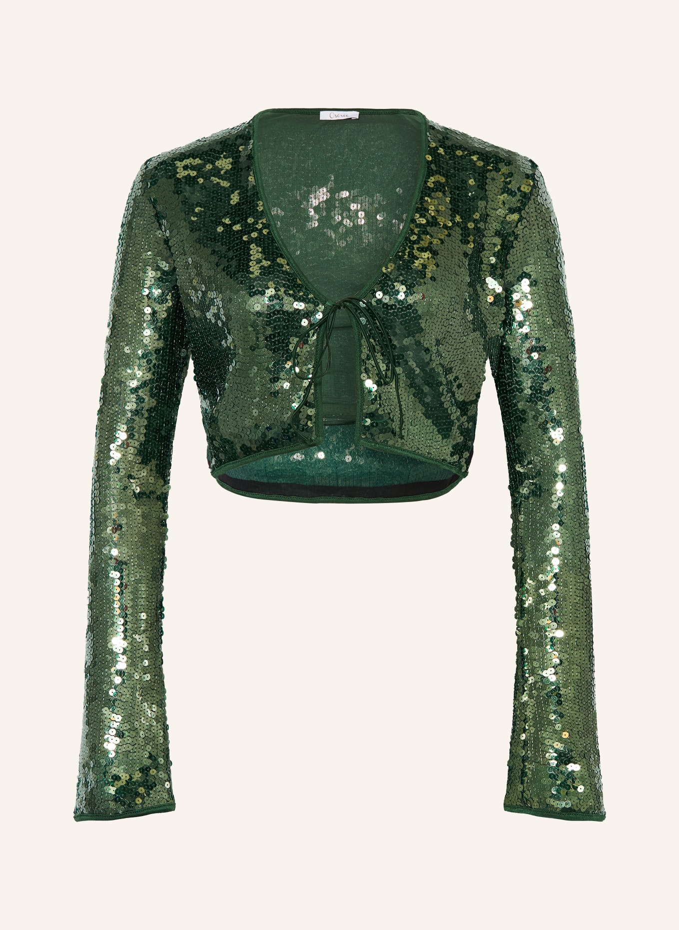 Oséree Bolero mit Pailletten: GRÜN