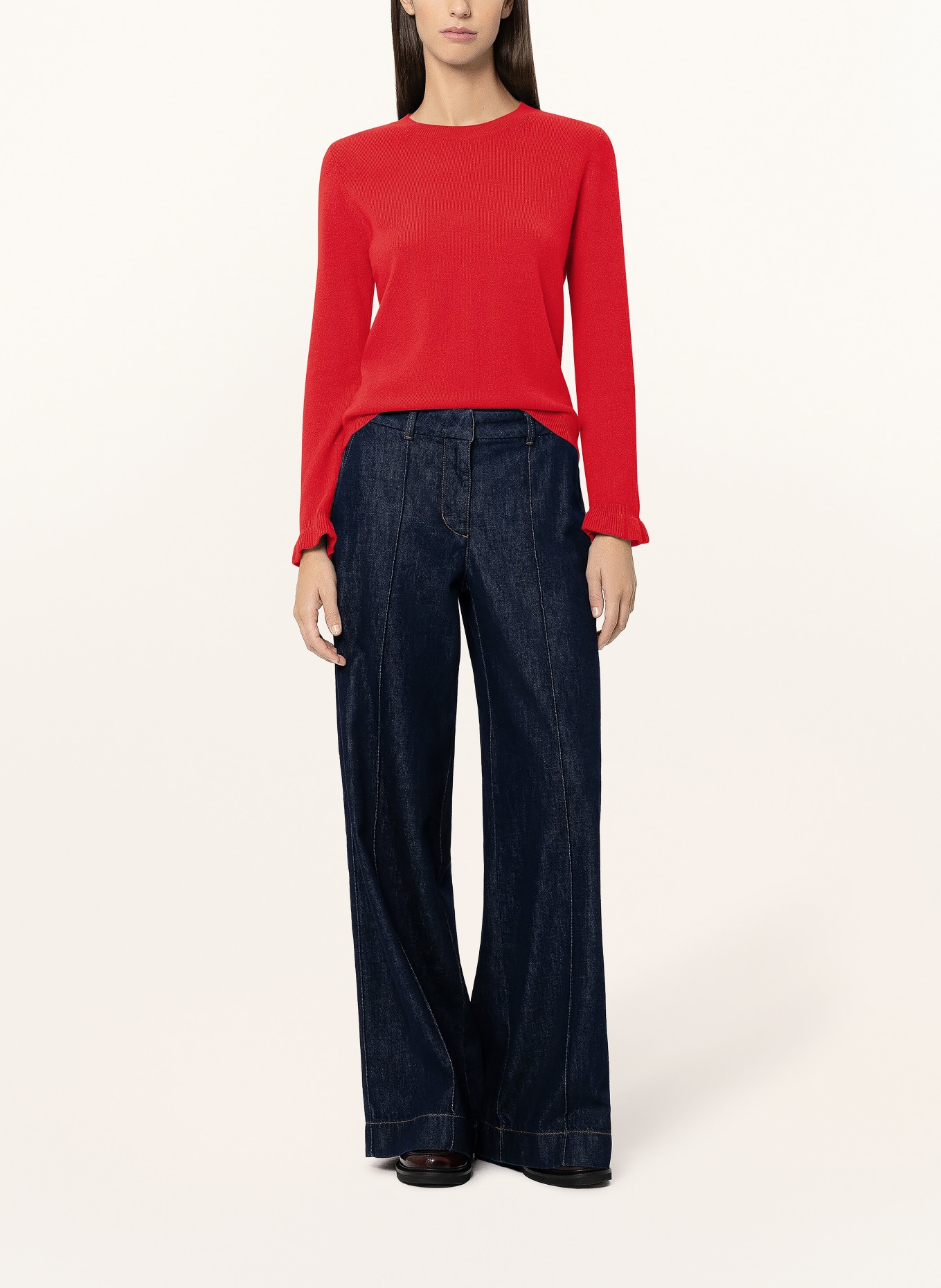 LUISA CERANO pull-over: ROUGE
