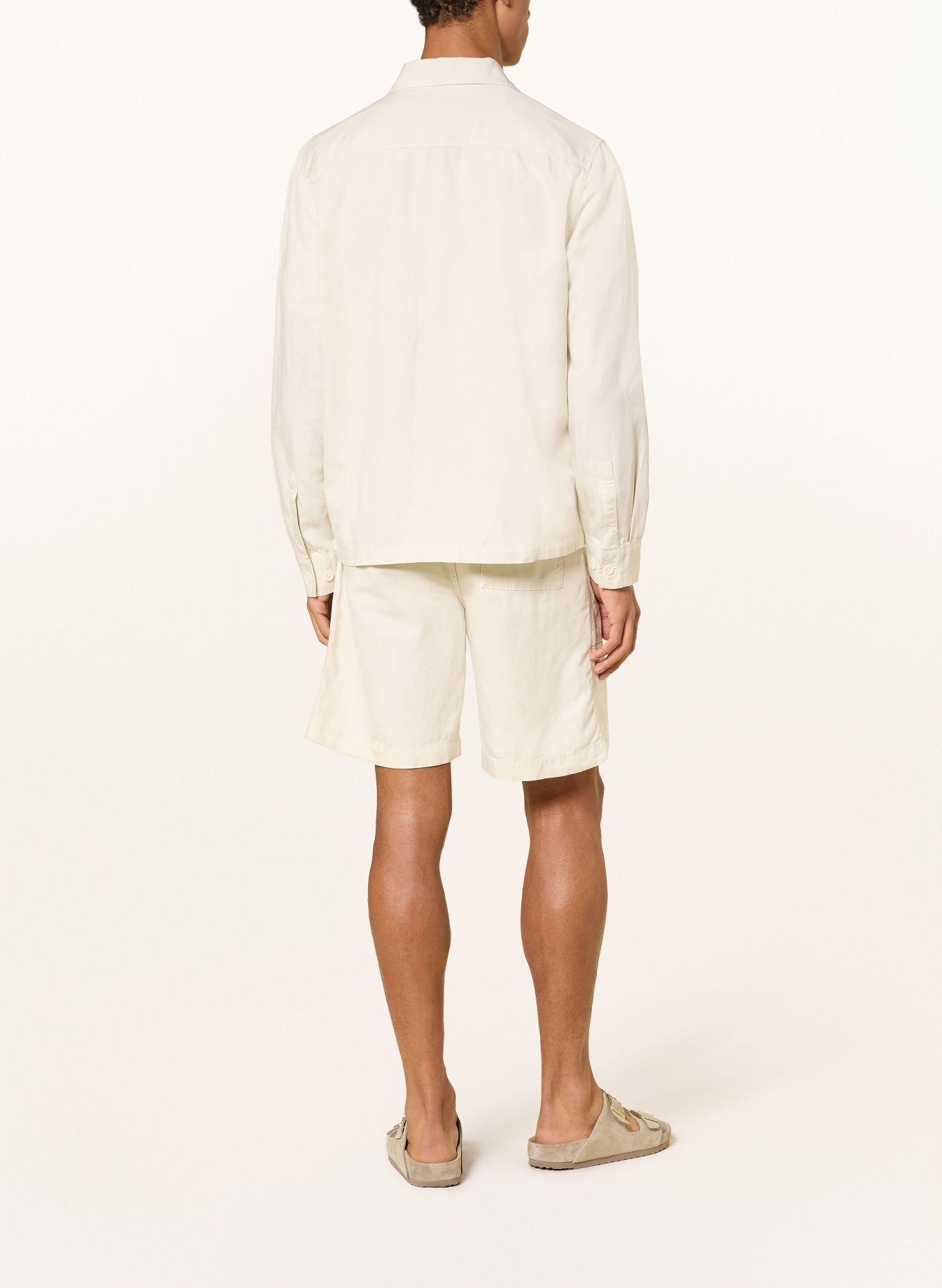BELSTAFF MARITIME Shorts with Linen: ECRU