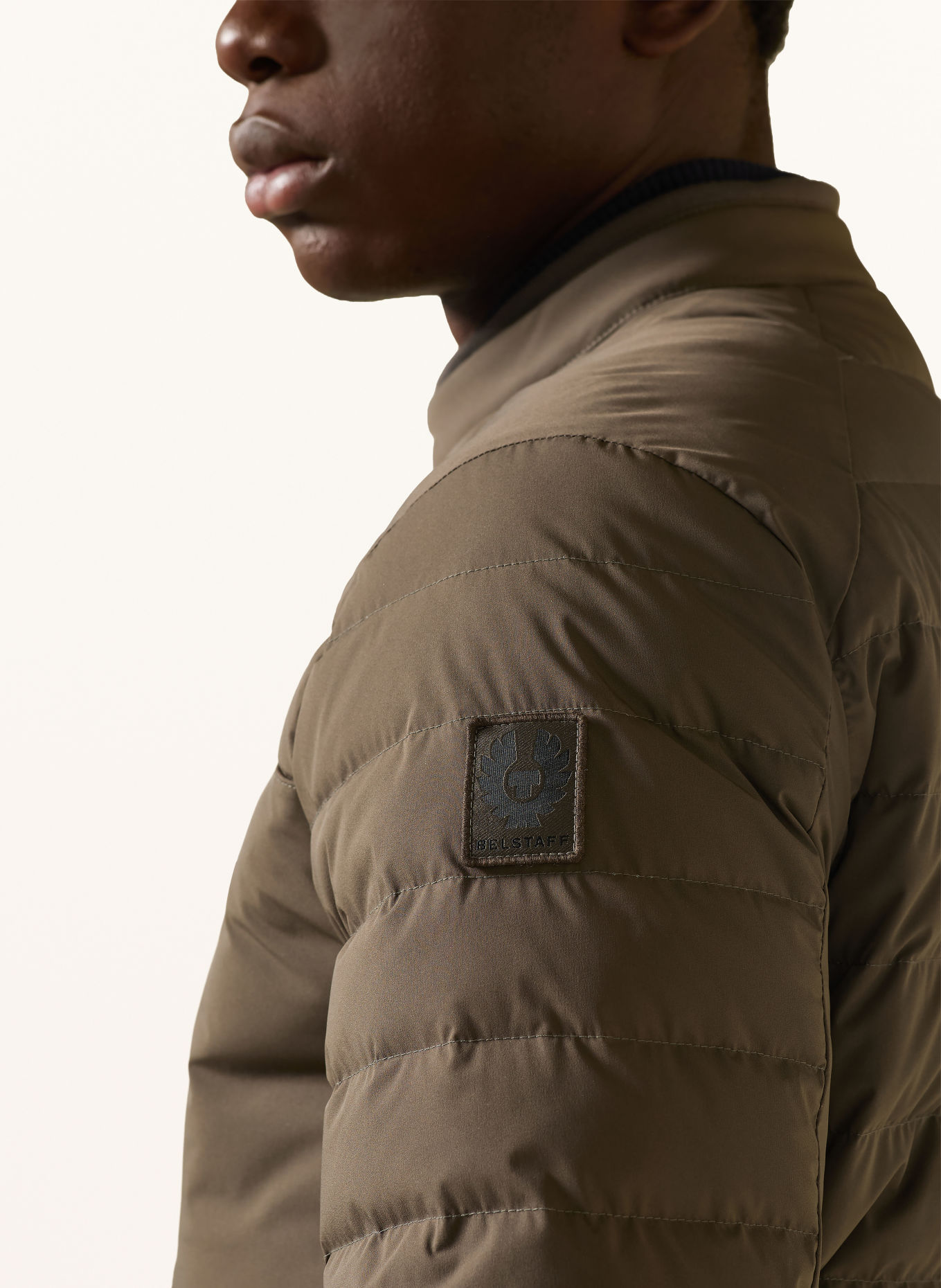BELSTAFF Daunenjacke CHASSIS: KHAKI