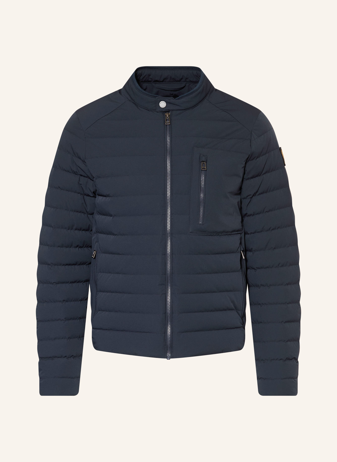 BELSTAFF CHASSIS down jacket: DARK BLUE