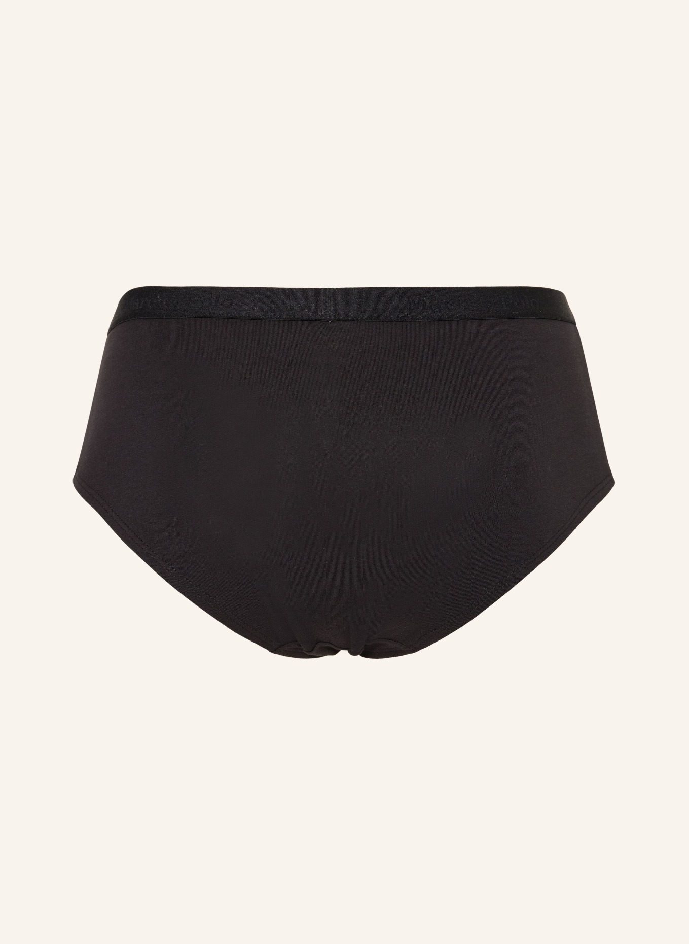 Marc O'Polo 3-pack slipjes: ZWART / WIT