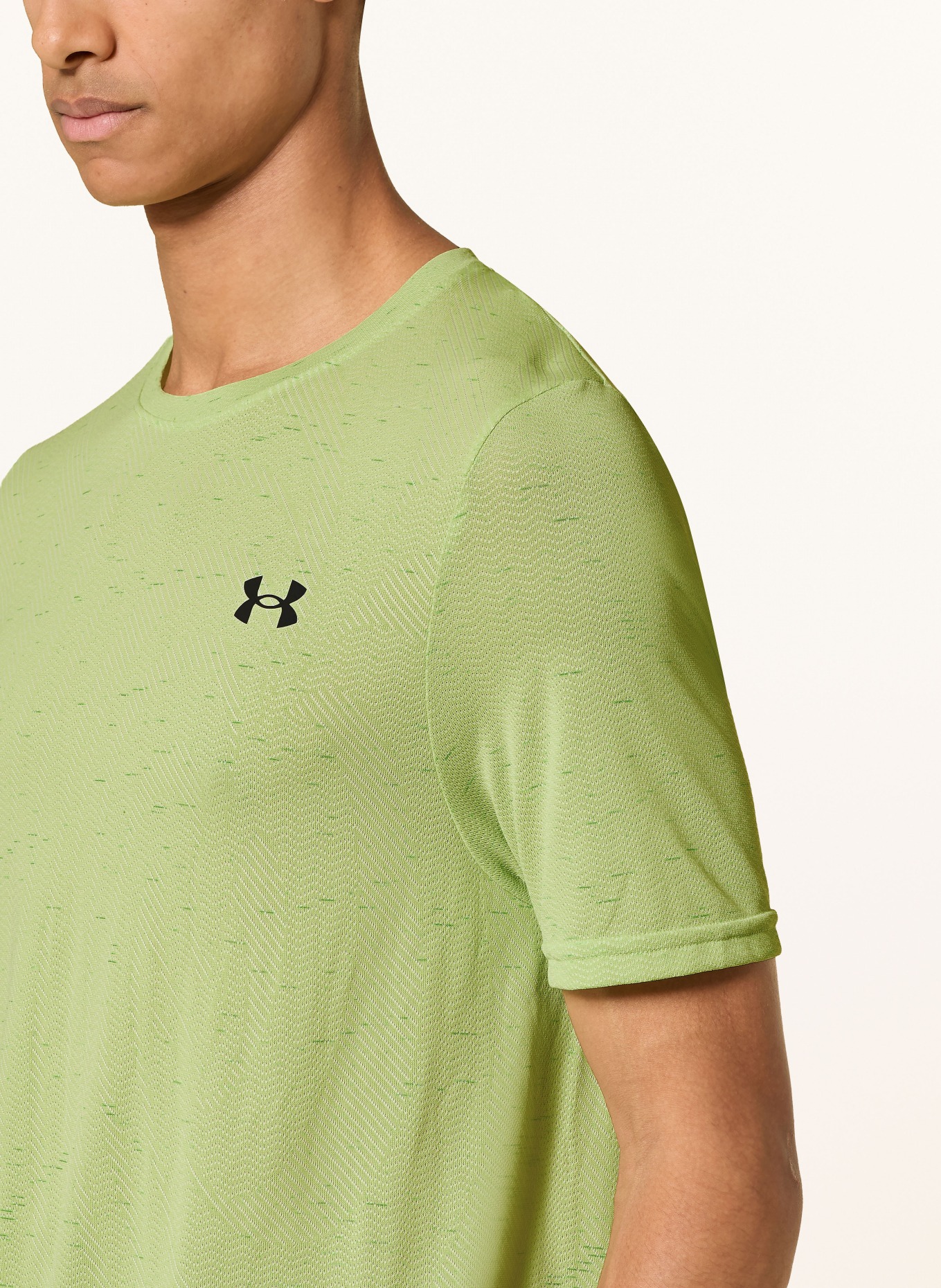 UNDER ARMOUR Tričko UA VANISH SEAMLESS: NEONOVĚ ZELENÁ