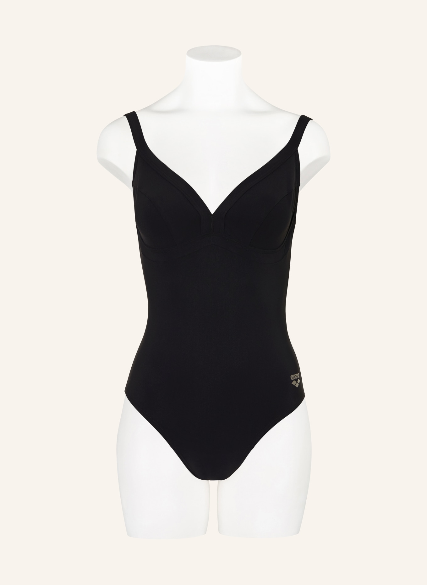 arena Maillot de bain sculptant DANIELA avec protection UV: NOIR