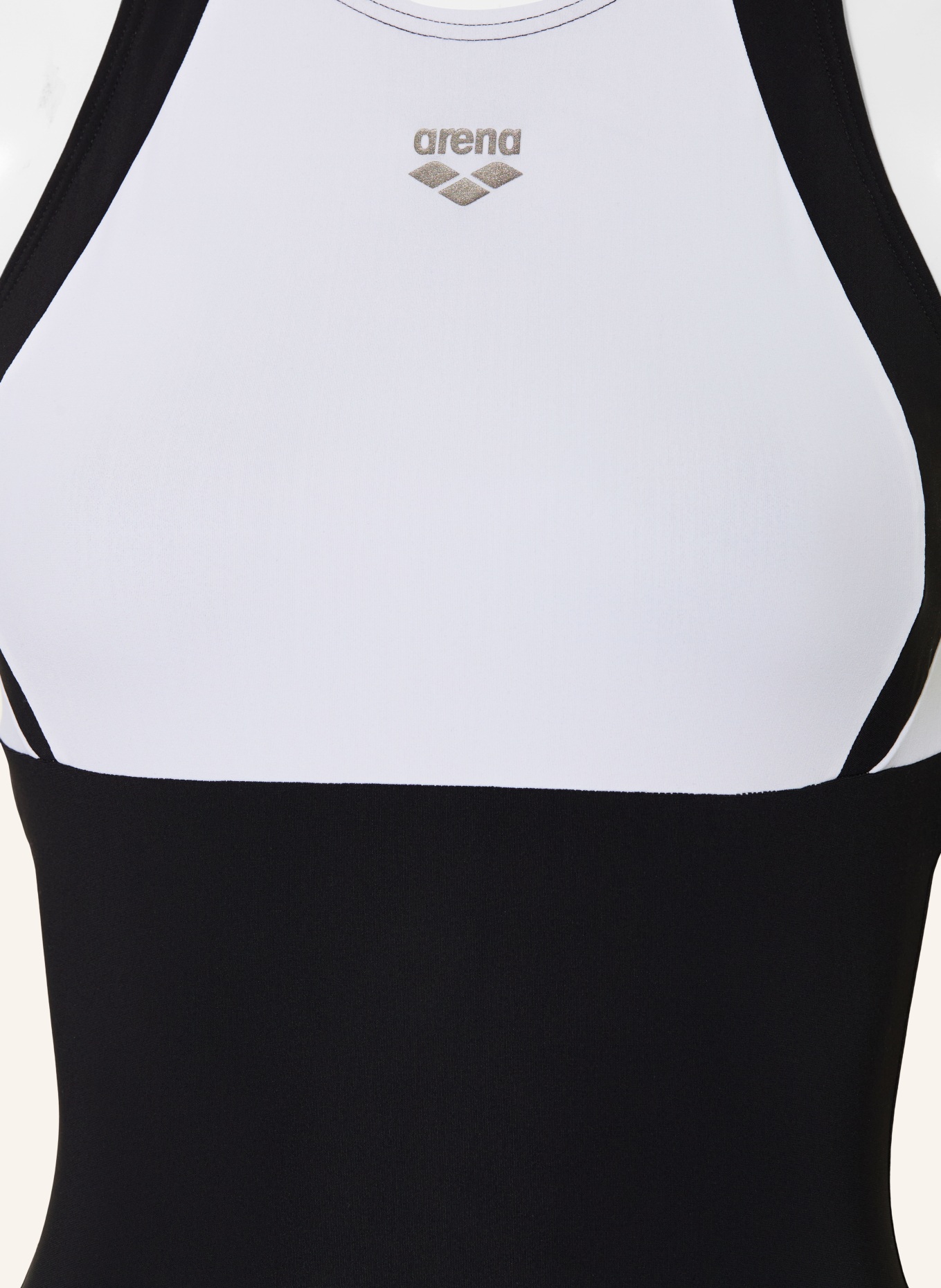 arena Maillot de bain sculptant LINDA avec protection UV: NOIR / BLANC