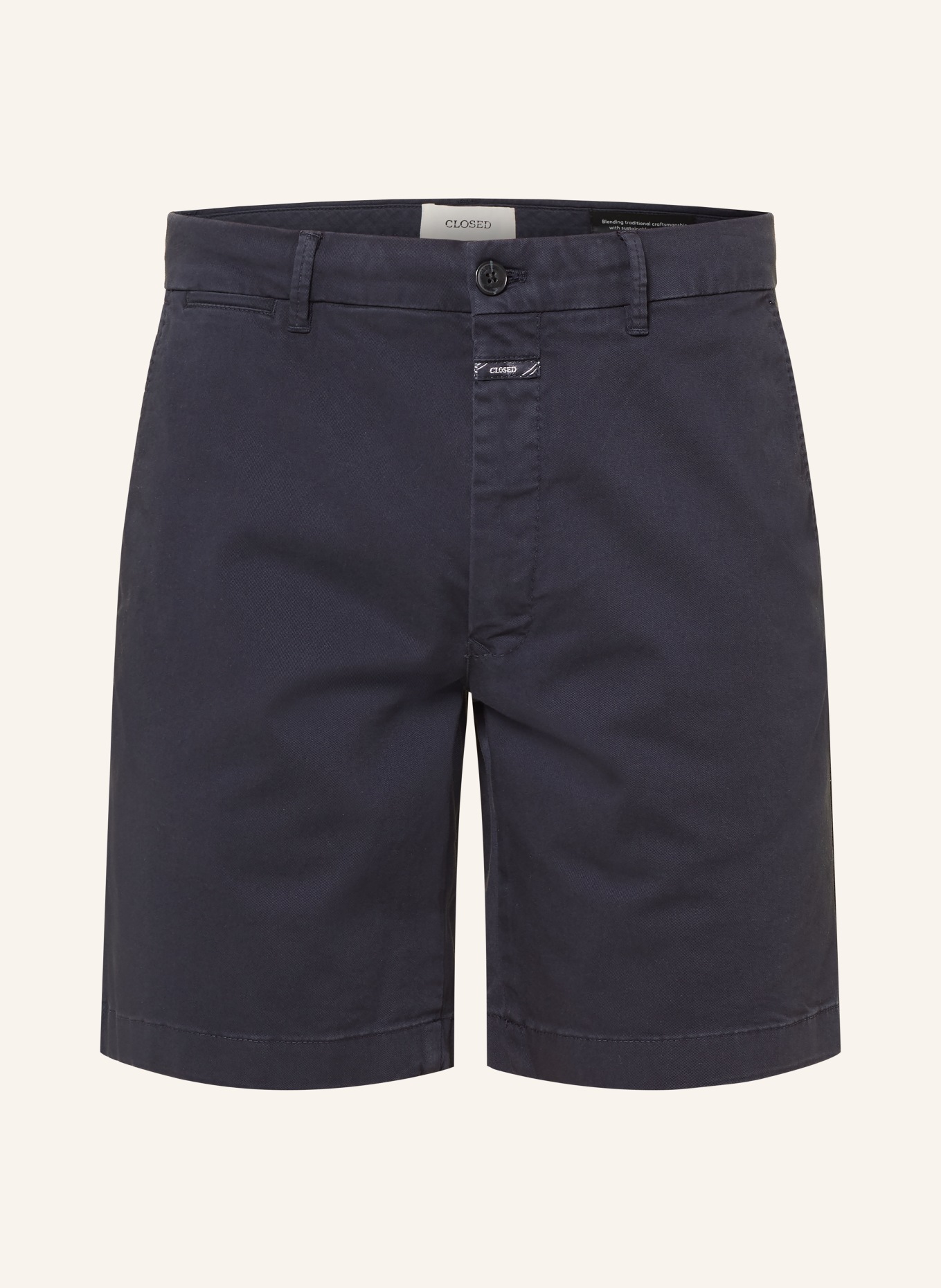 CLOSED Chinoshorts: DUNKELBLAU