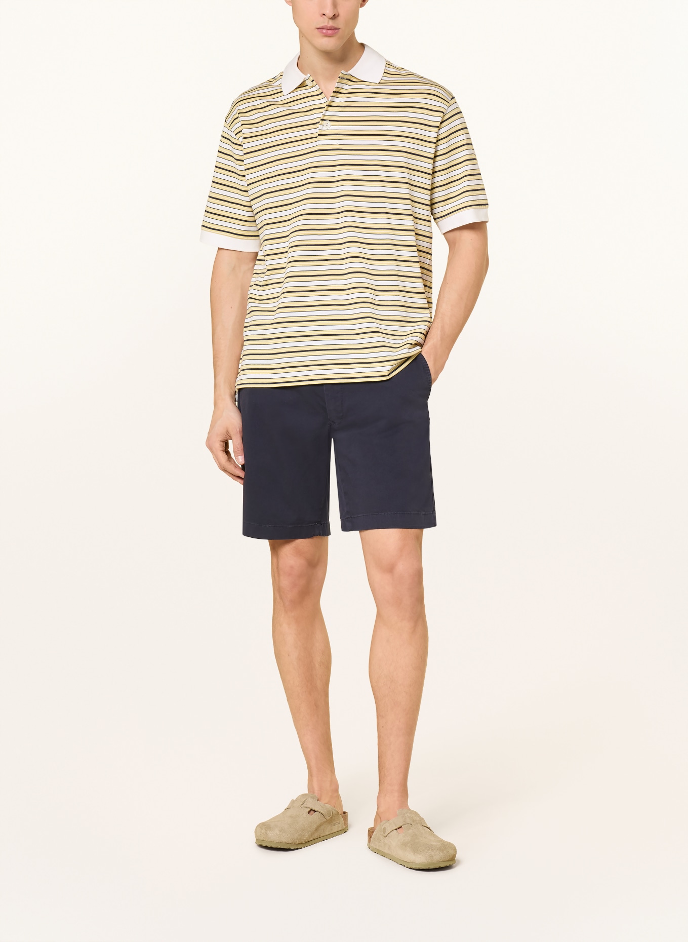 CLOSED Chinoshorts: DUNKELBLAU