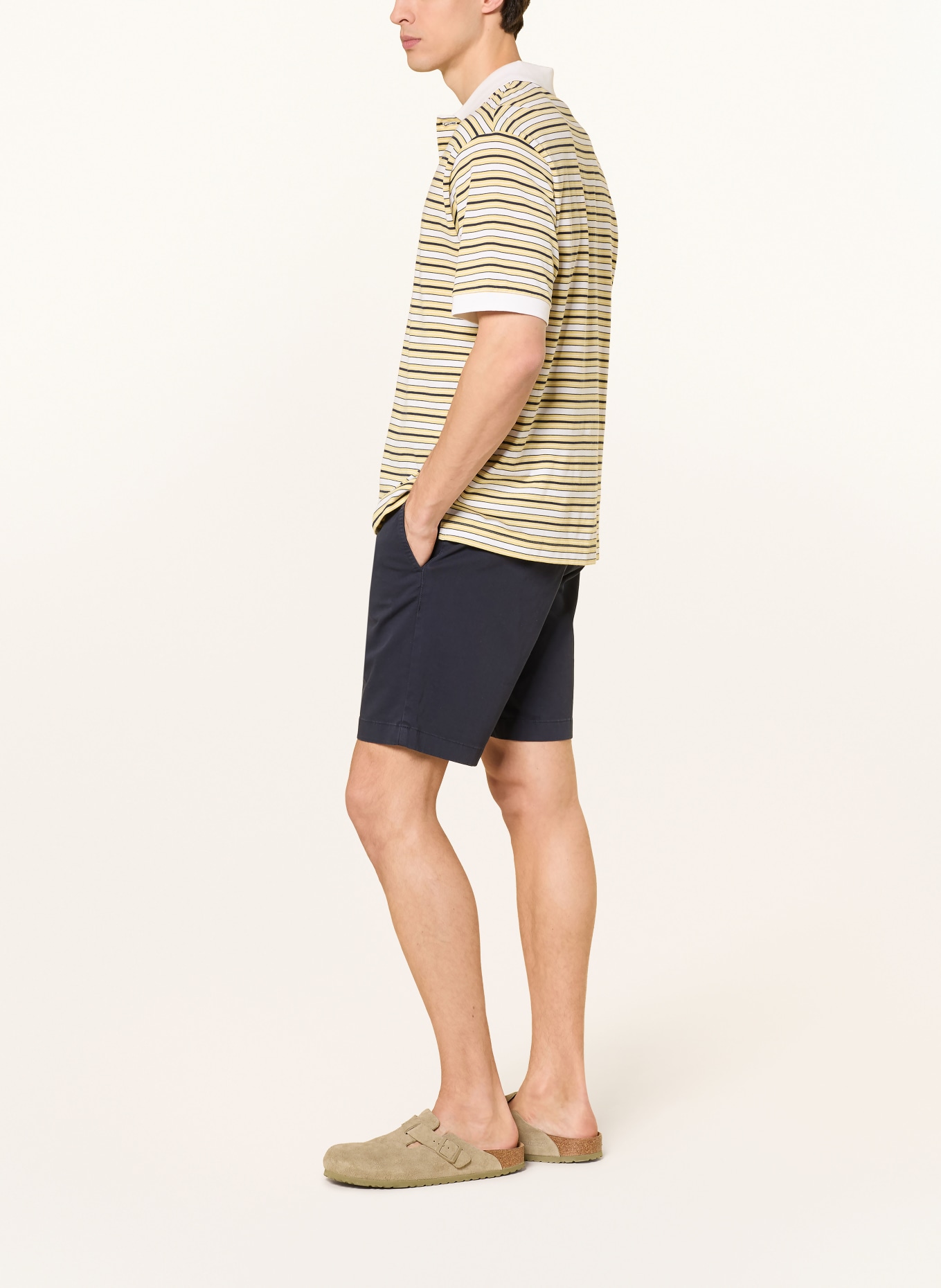 CLOSED Chinoshorts: DUNKELBLAU