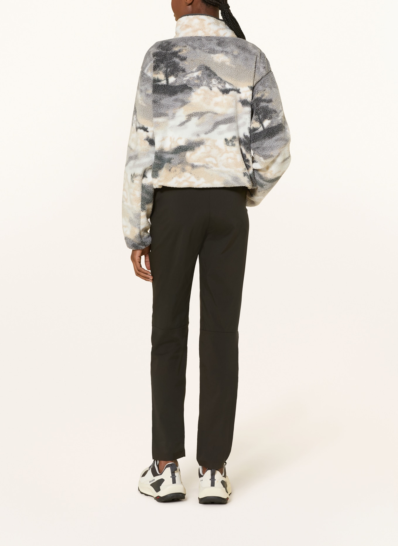 odlo Trekové kalhoty ASCENT LIGHT: ČERNÁ