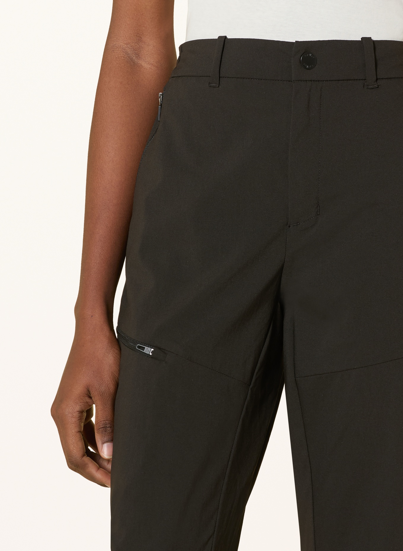 odlo Trekové kalhoty ASCENT LIGHT: ČERNÁ