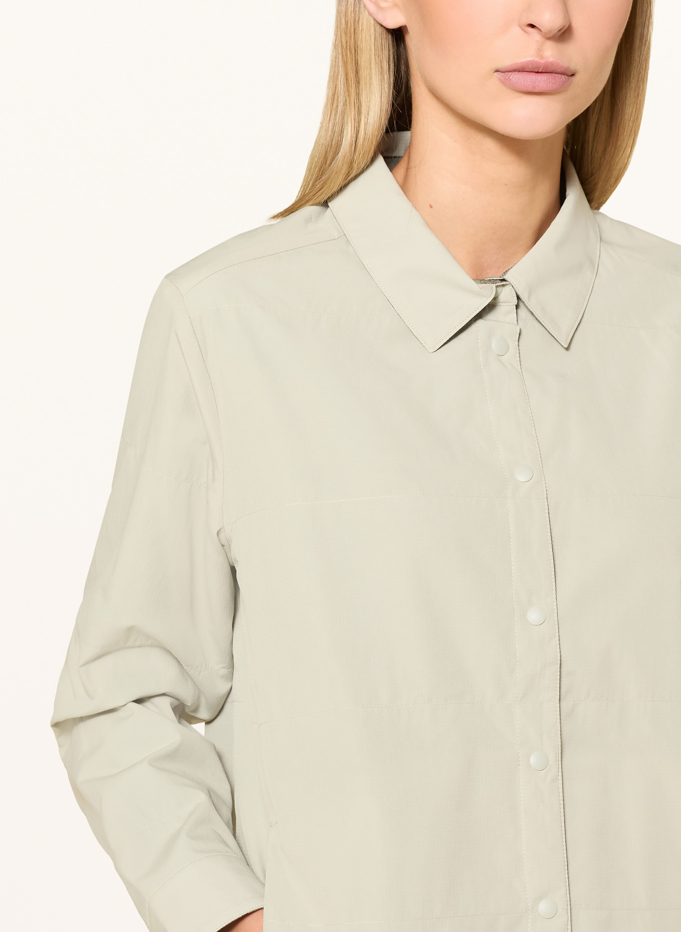 odlo Overshirt TRANSITION INSULATED: HELLGRÜN