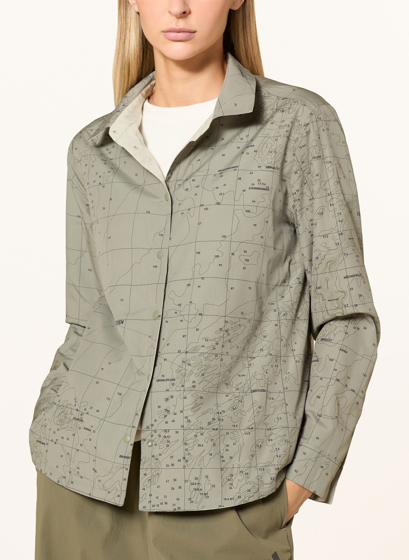 odlo Overshirt TRANSITION INSULATED: HELLGRÜN