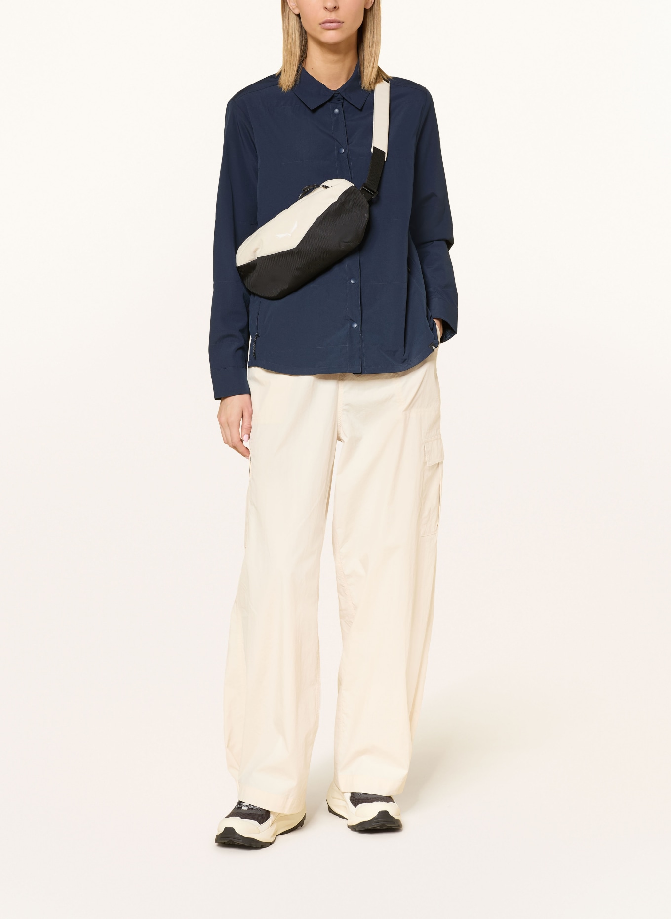 odlo Overshirt TRANSITION INSULATED: DUNKELBLAU / HELLBLAU