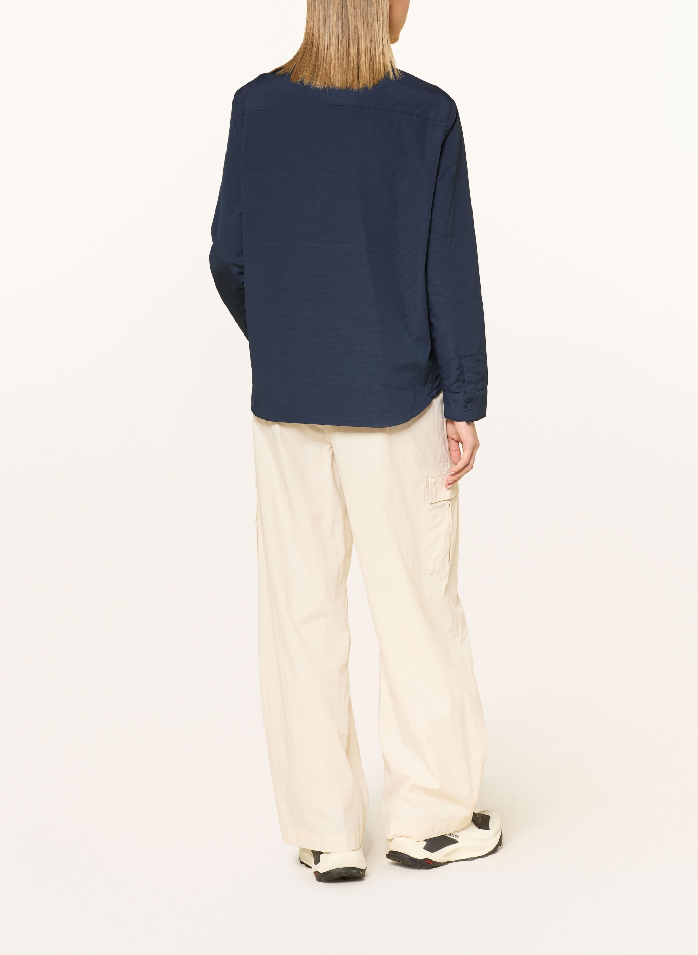 odlo Overshirt TRANSITION INSULATED: DUNKELBLAU / HELLBLAU