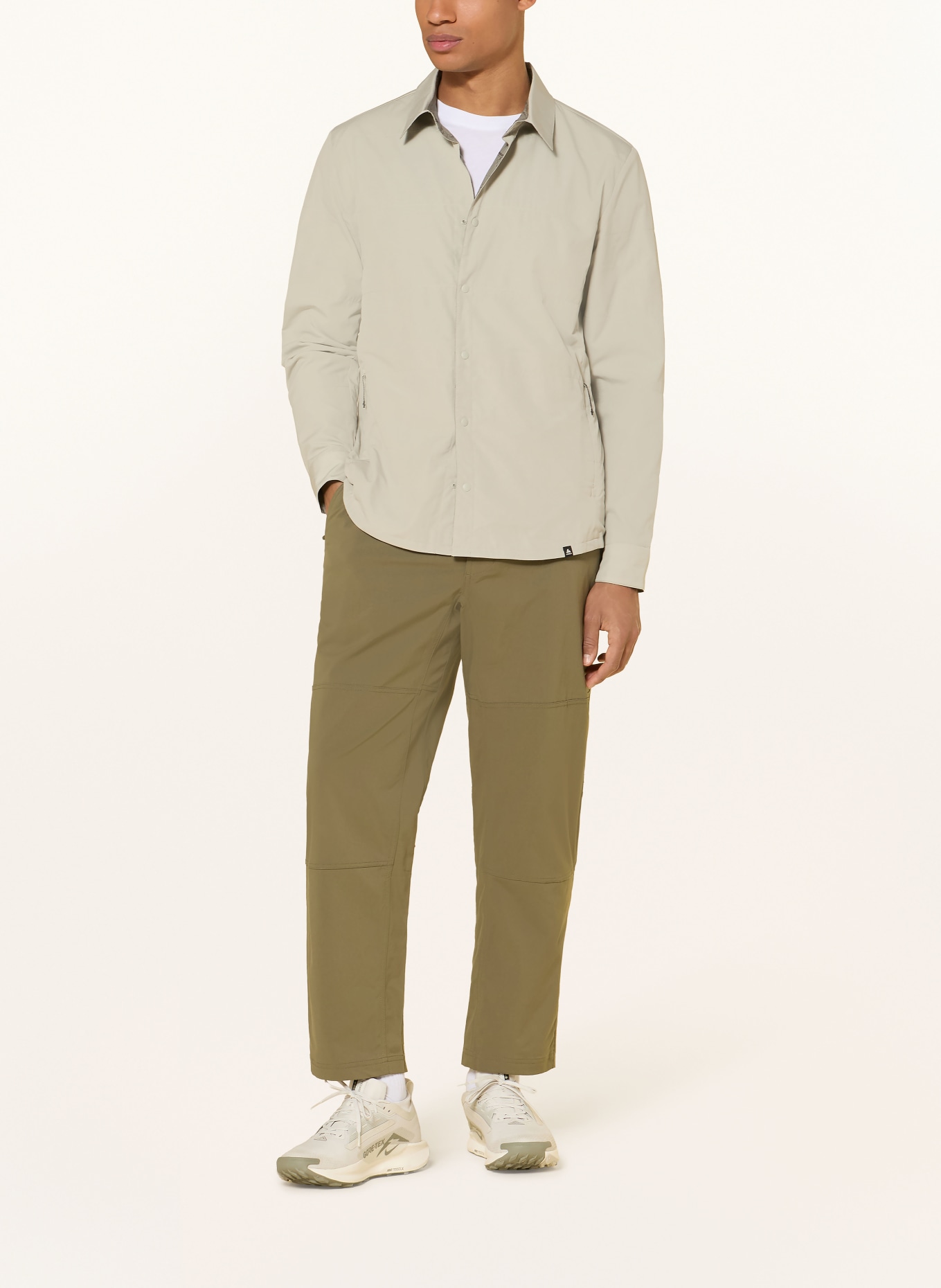 odlo Overshirt TRANSITION INSULATED zum Wenden: HELLGRÜN