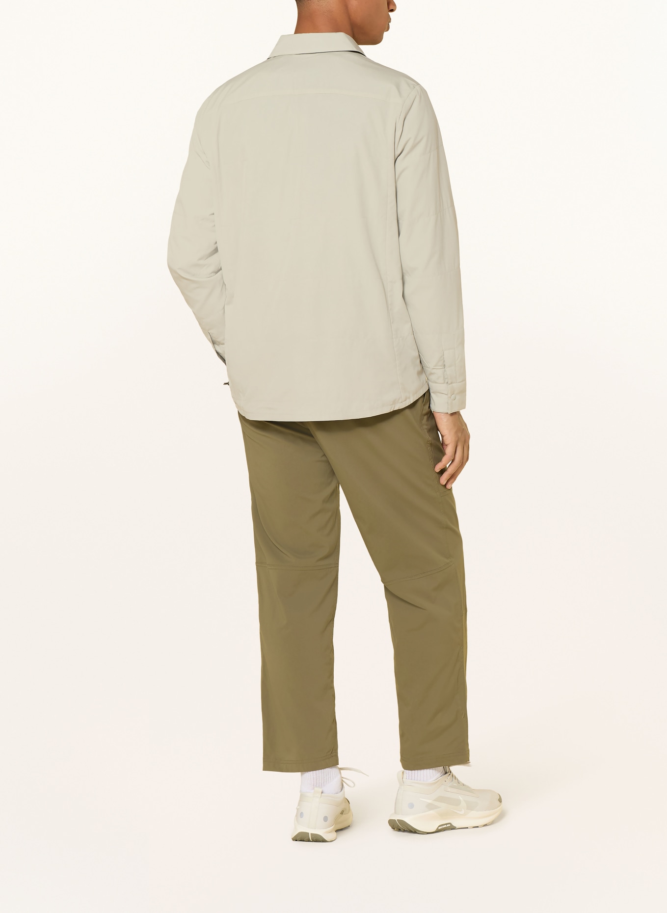 odlo Overshirt TRANSITION INSULATED zum Wenden: HELLGRÜN