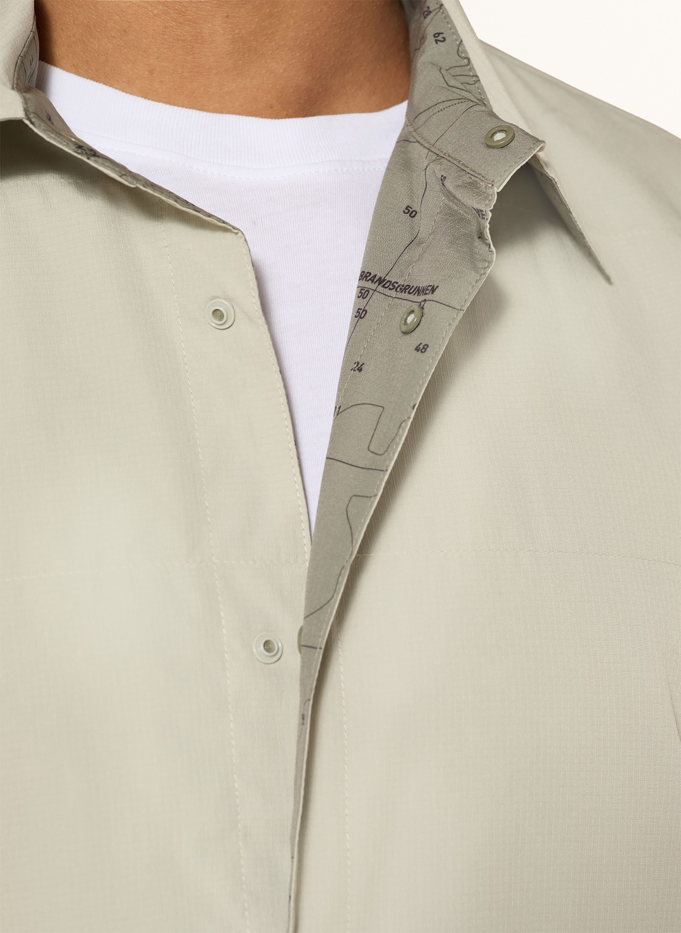 odlo Overshirt TRANSITION INSULATED zum Wenden: HELLGRÜN