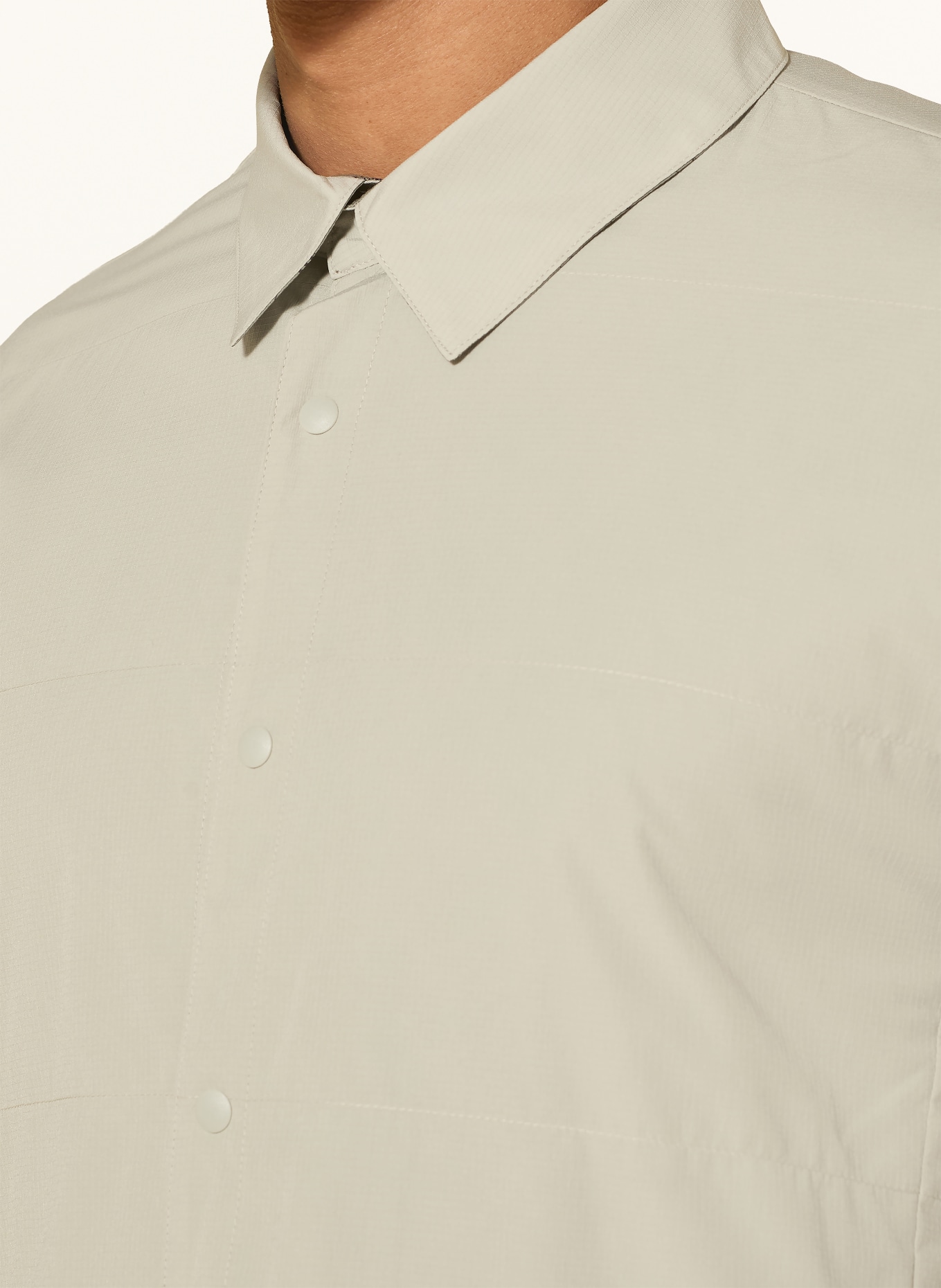 odlo Overshirt TRANSITION INSULATED zum Wenden: HELLGRÜN