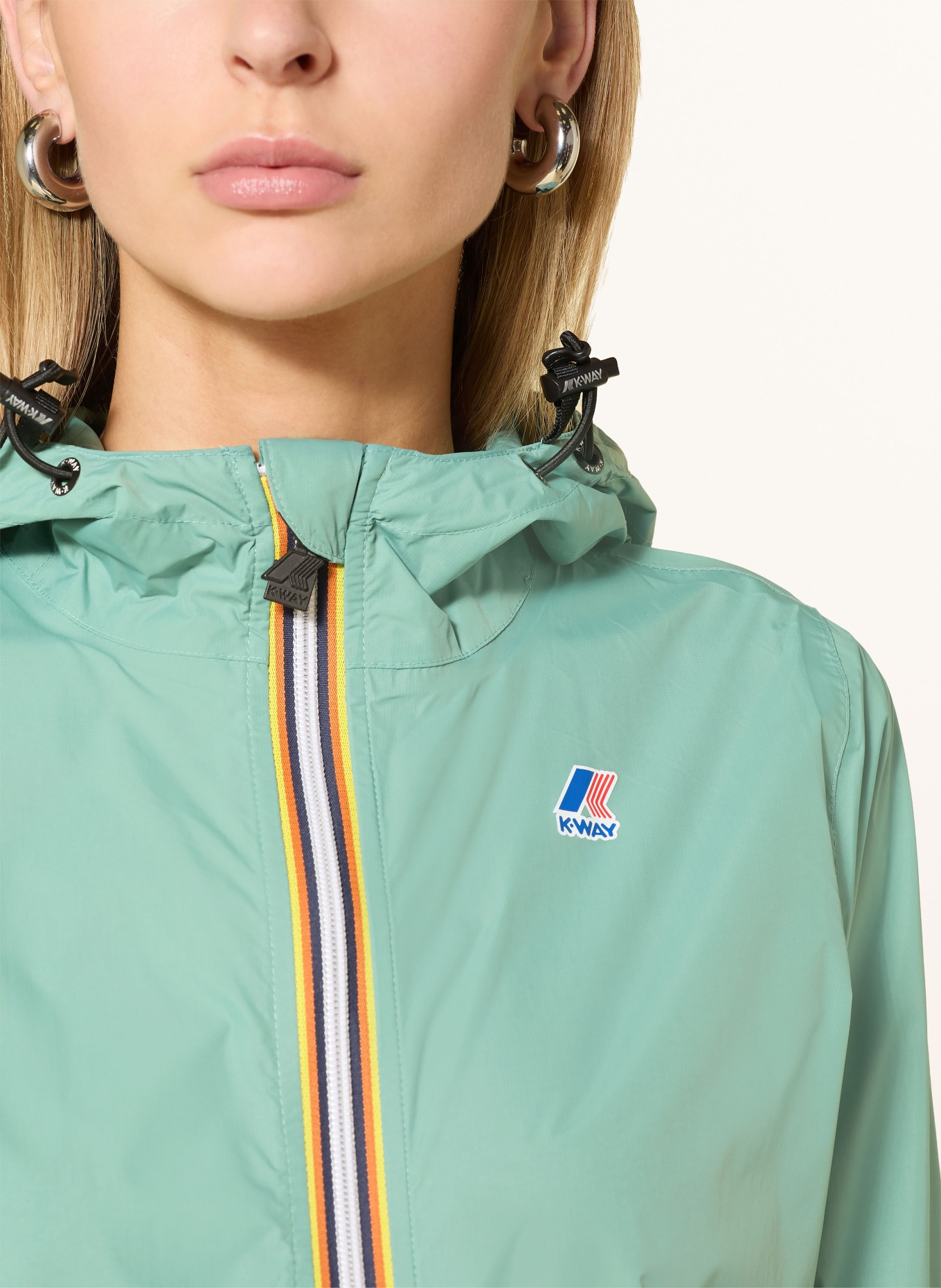 K-WAY Regenjacke LE VRAI 4.0 CLAUDETTE: BLAU