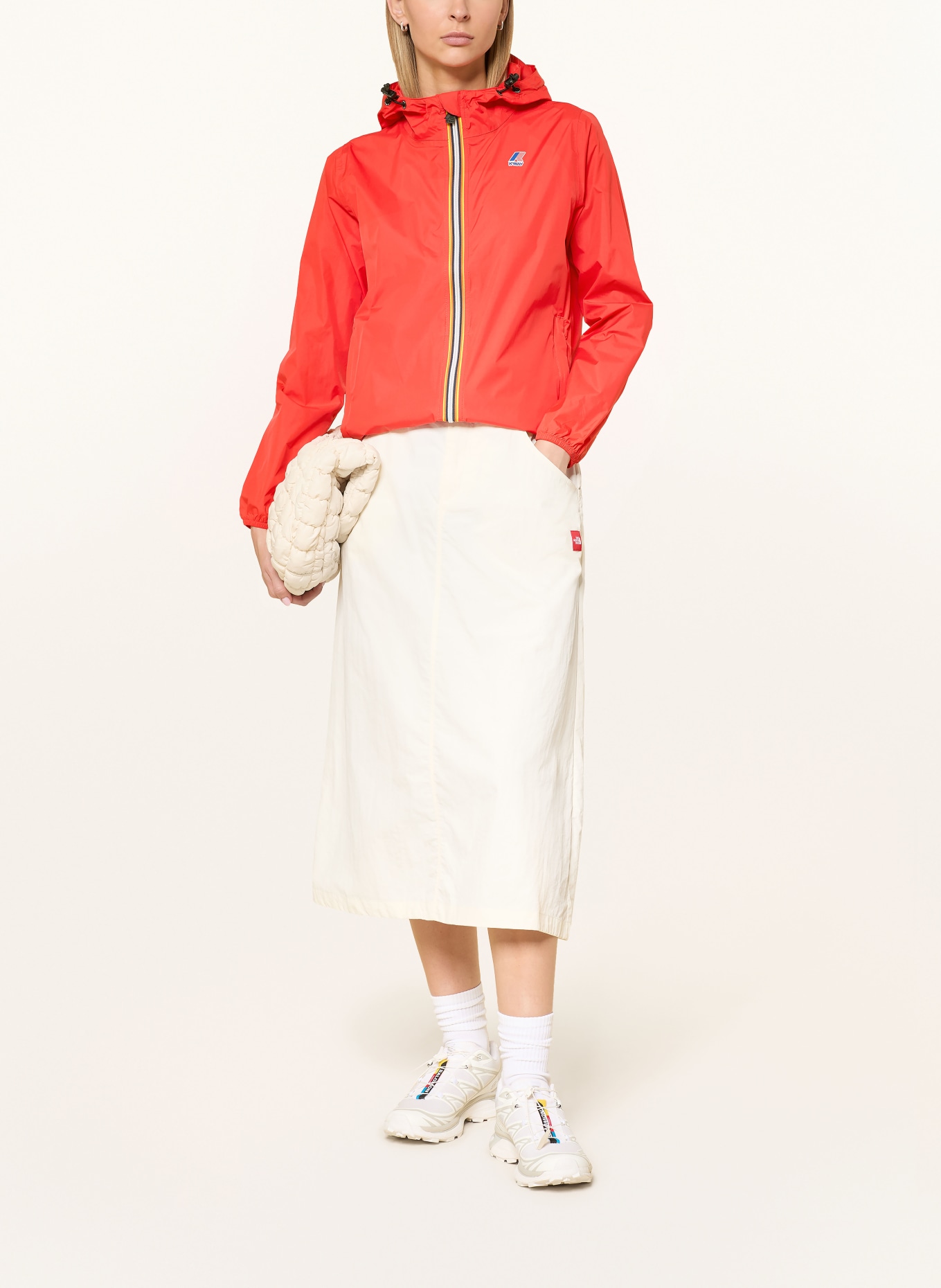 K-WAY Regenjacke LE VRAI 4.0 CLAUDETTE: ROT