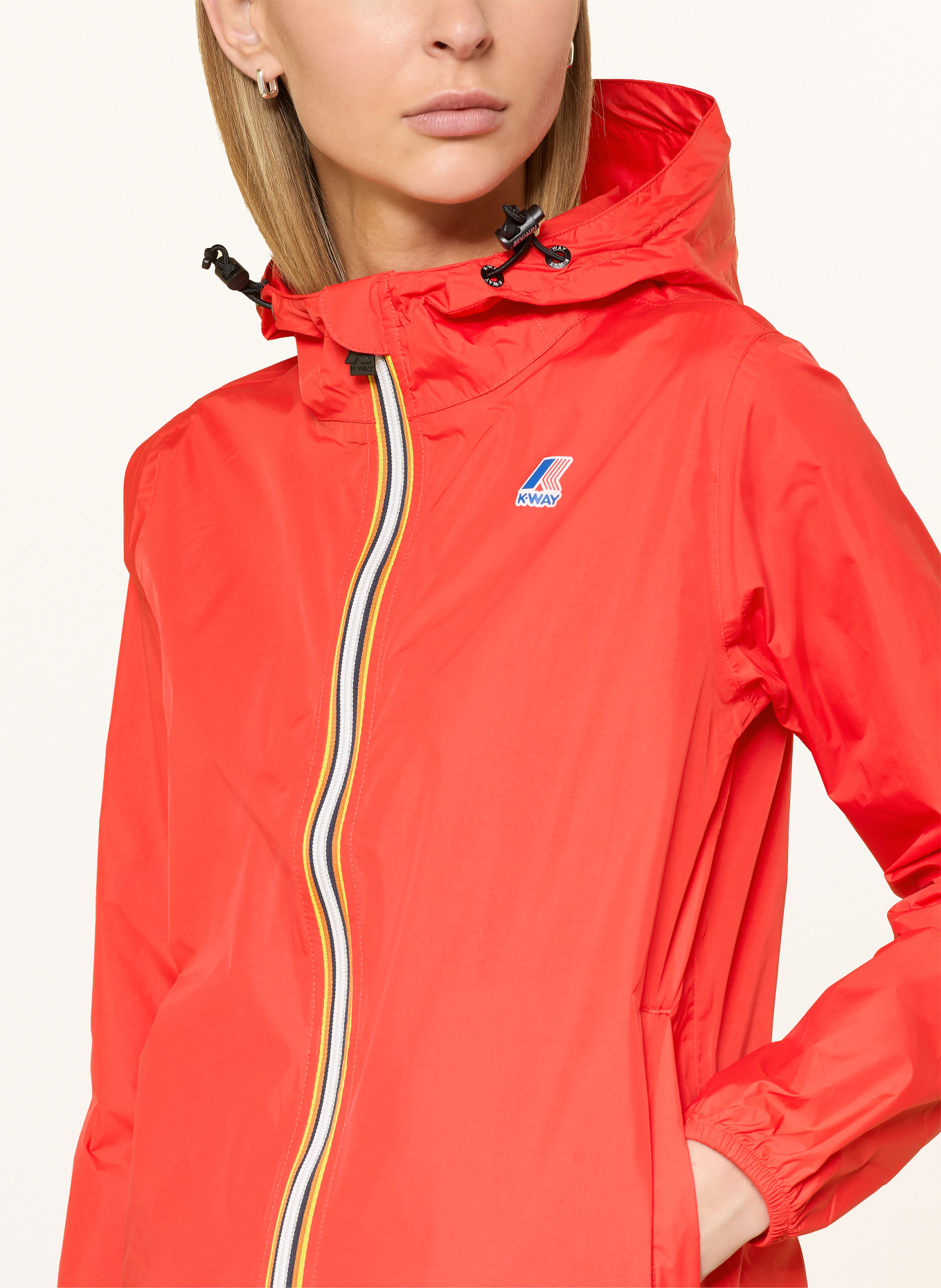 K-WAY Regenjacke LE VRAI 4.0 CLAUDETTE: ROT