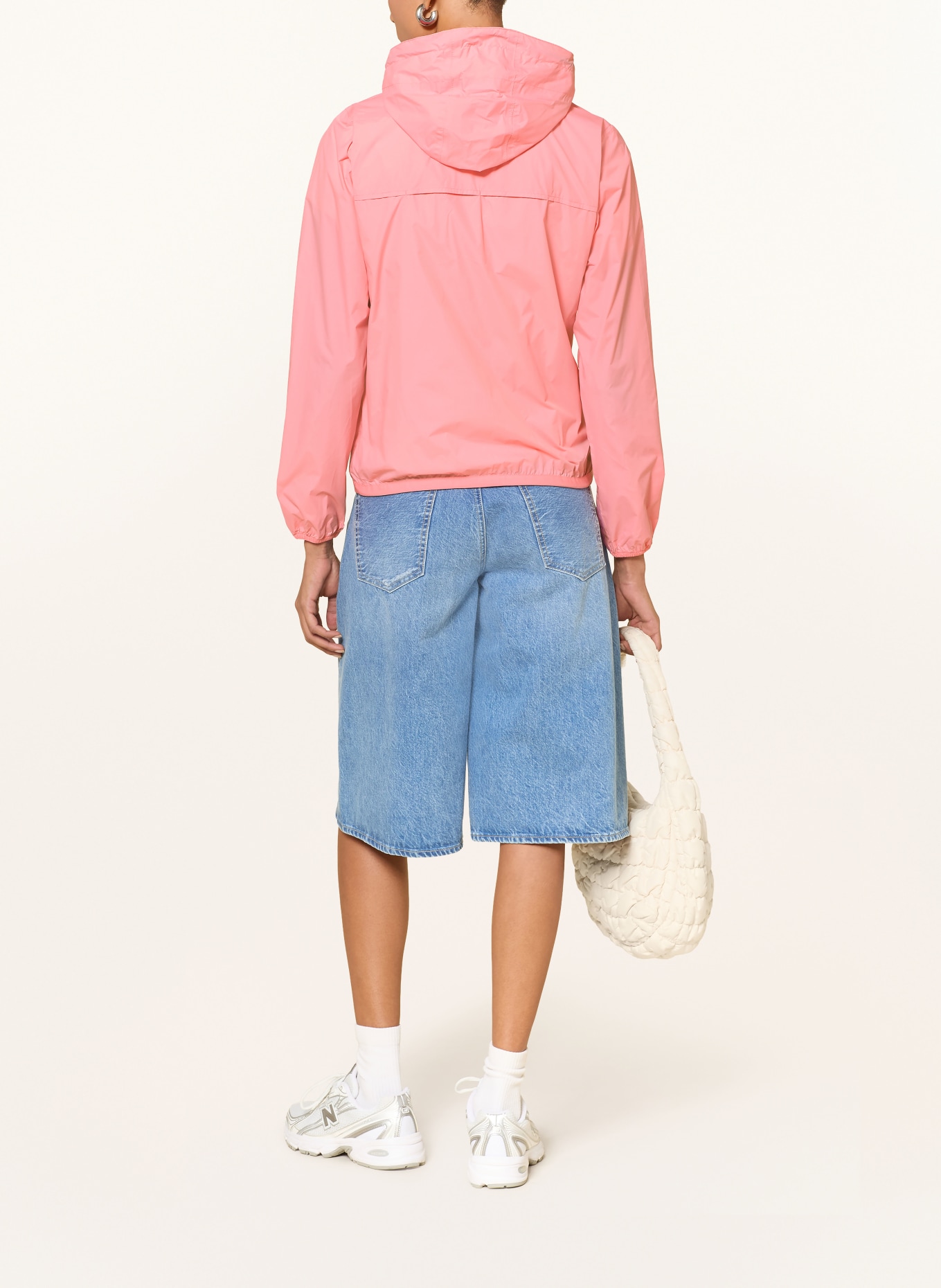 K-WAY Regenjacke LE VRAI 4.0 CLAUDETTE: ROSA / ORANGE / GELB