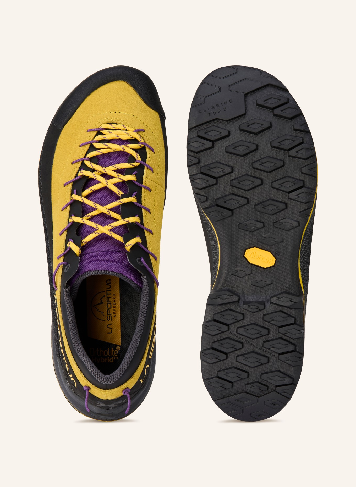 LA SPORTIVA TX4 EVO Hiking Boots: DARK YELLOW / PURPLE / BLACK