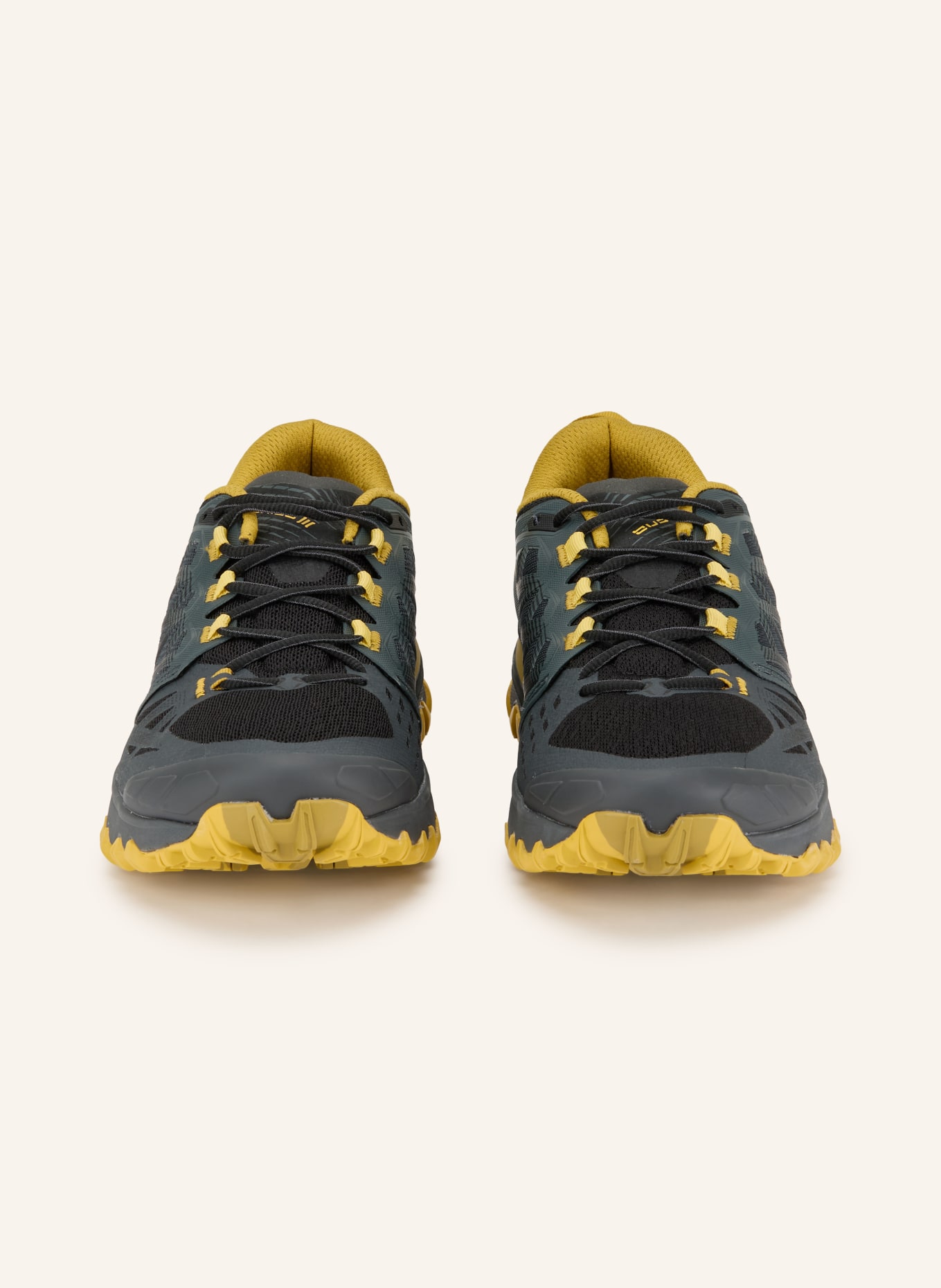 LA SPORTIVA Trail running shoes BUSHIDO III: DARK GRAY / DARK YELLOW