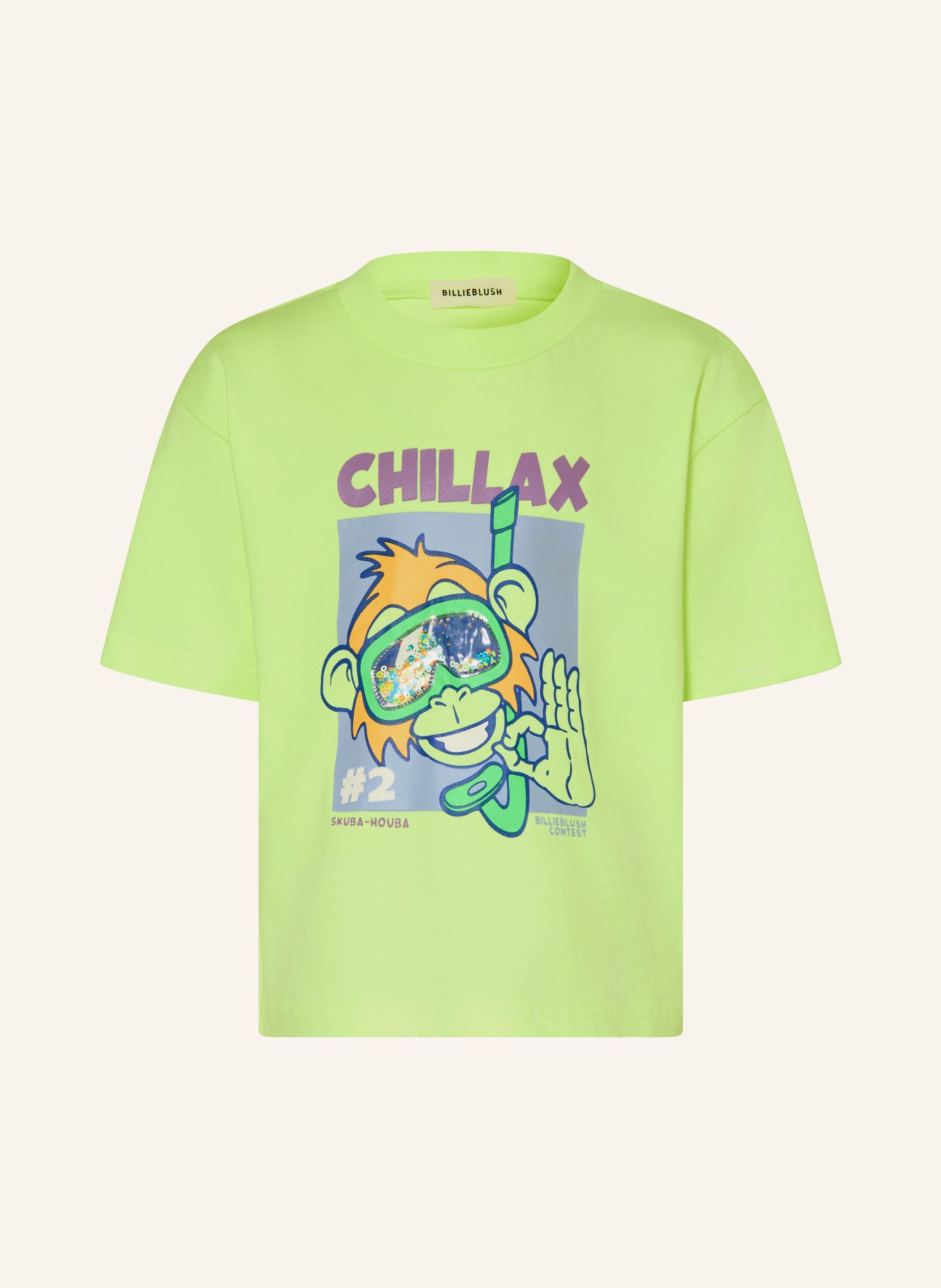 Billieblush T-shirt: NEONGROEN