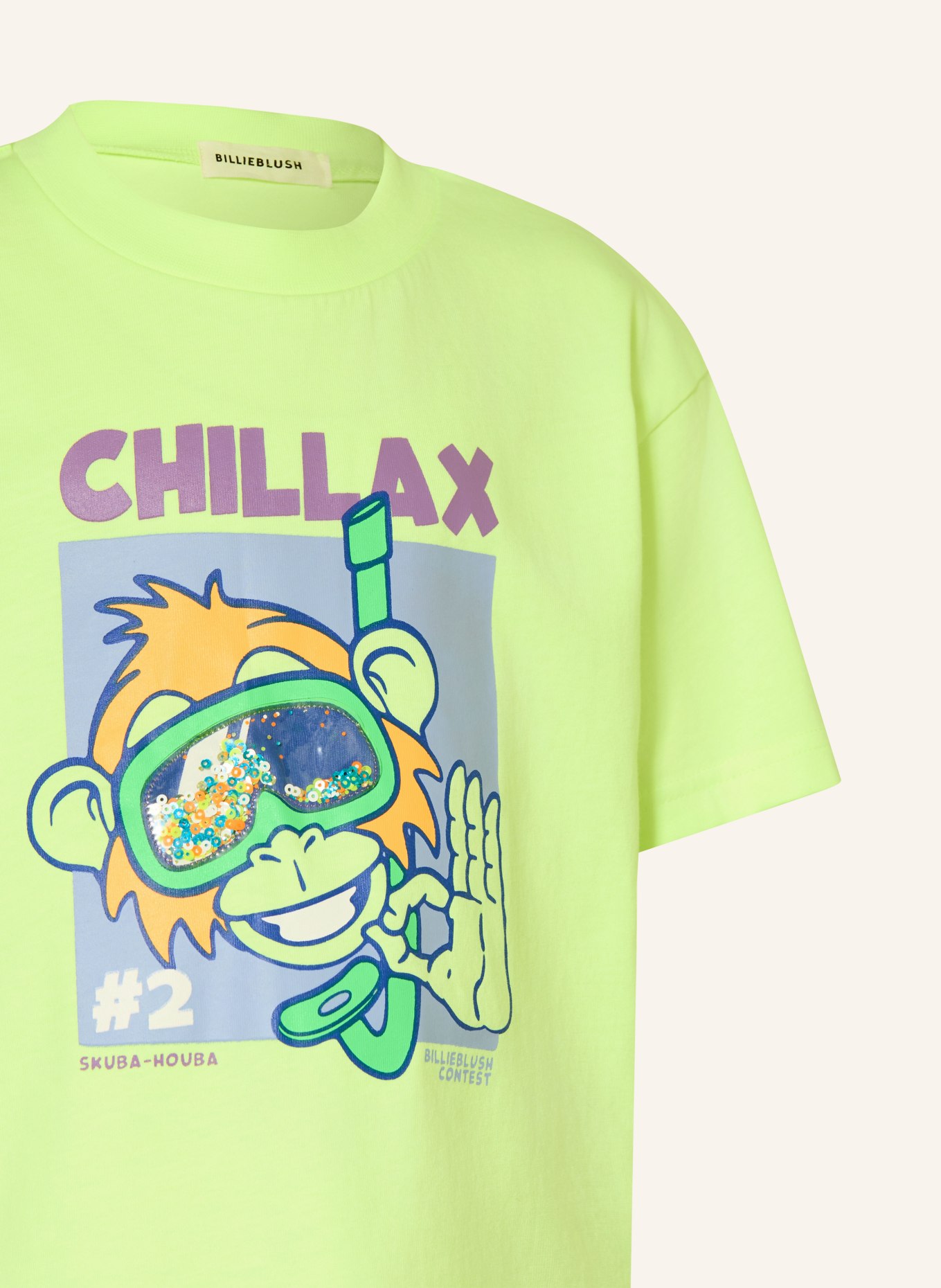 Billieblush T-shirt: NEONGROEN