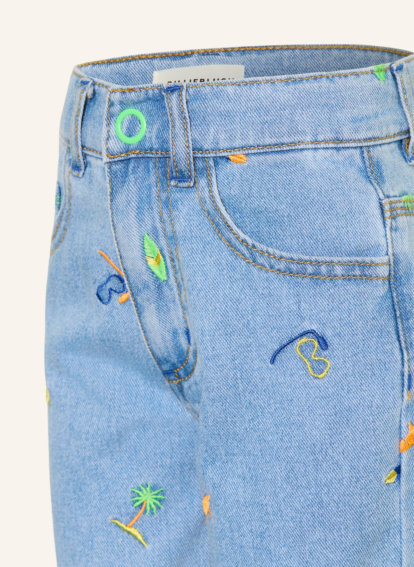 Billieblush Jeansshorts: Z18 double stone+bleach