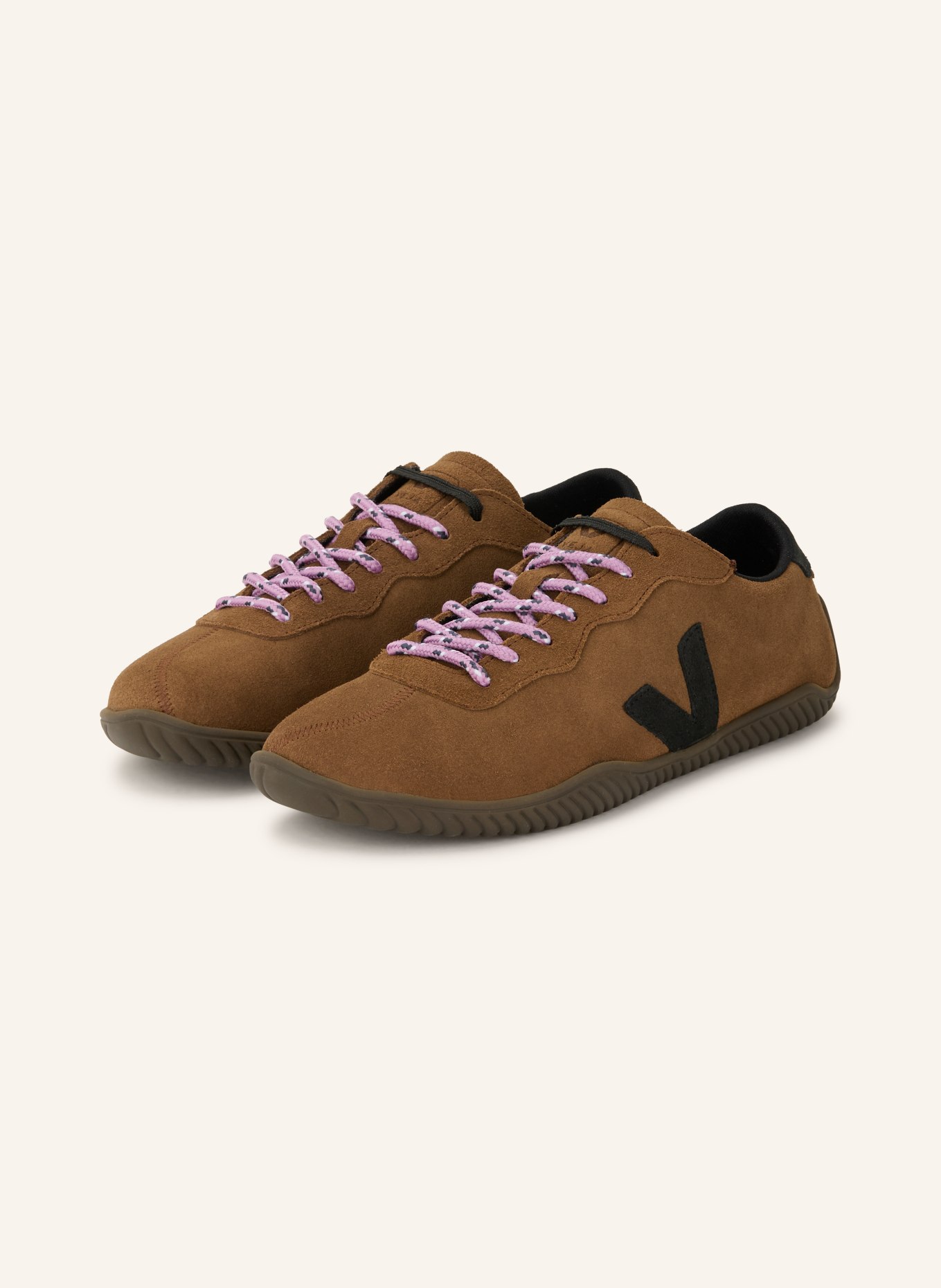 VEJA Sneaker JITSU: DUNKELBRAUN / SCHWARZ