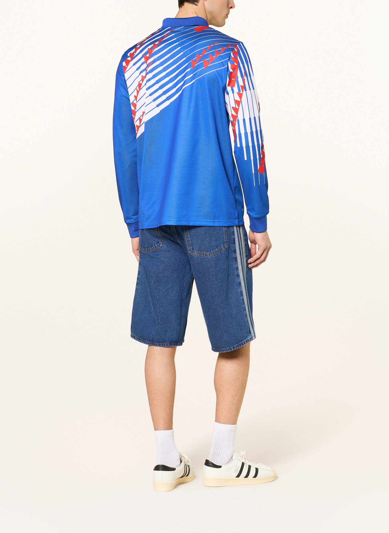 adidas Thuisshirt JAPAN 93 JERSEY: BLAUW / ROOD / WIT