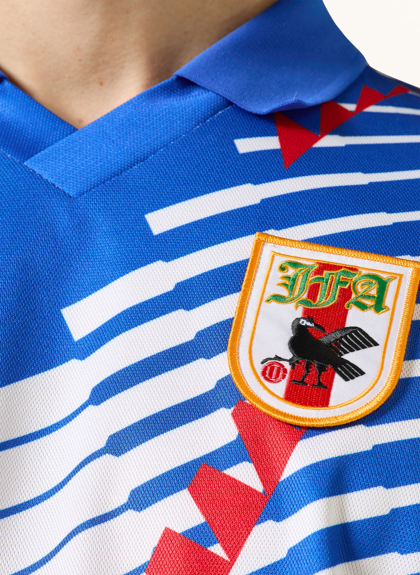 adidas Thuisshirt JAPAN 93 JERSEY: BLAUW / ROOD / WIT